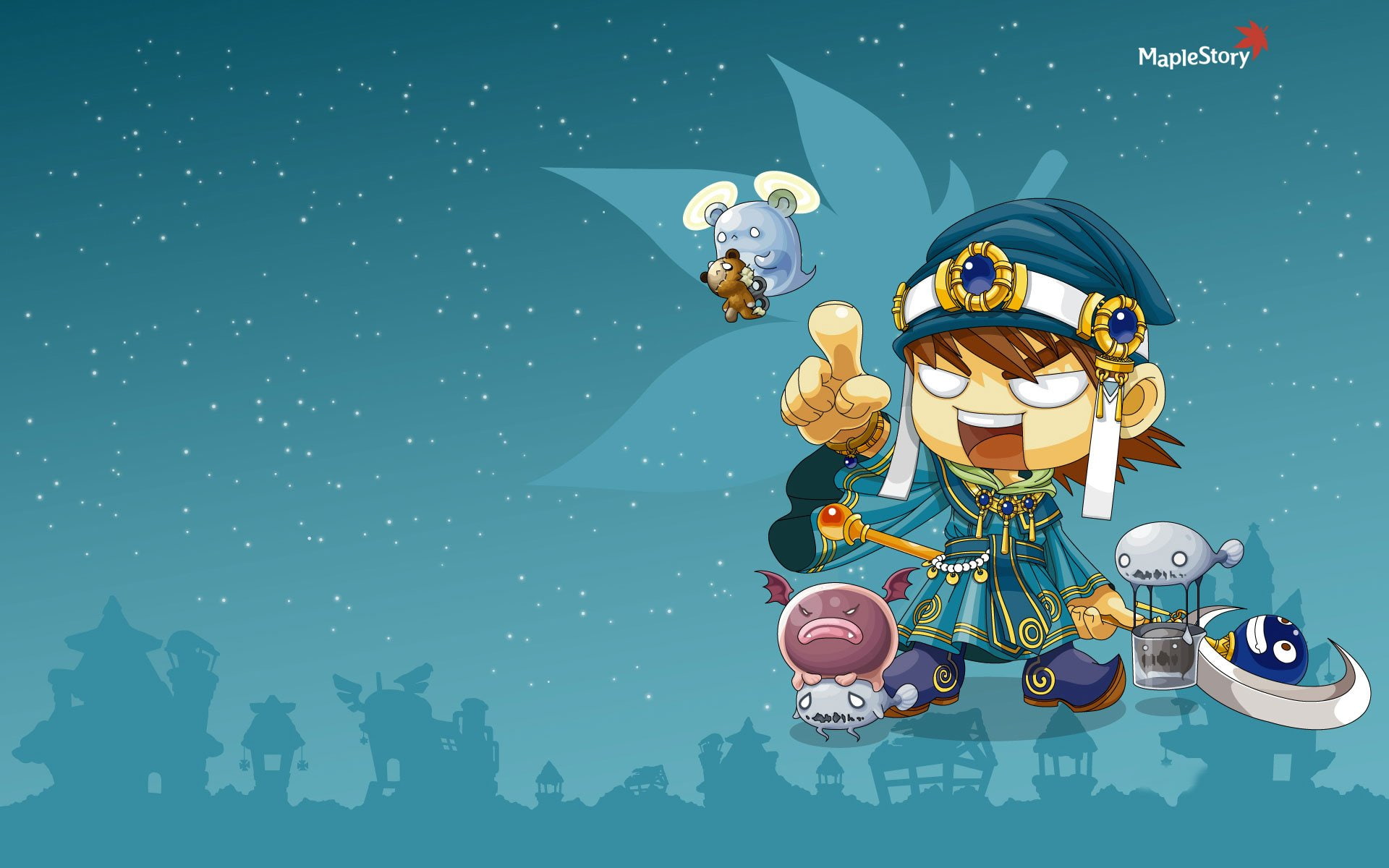 1080P, online, scrolling, rpg, story, family, 2 d, mmo, maplestory, fantasy, maple, HD Wallpaper