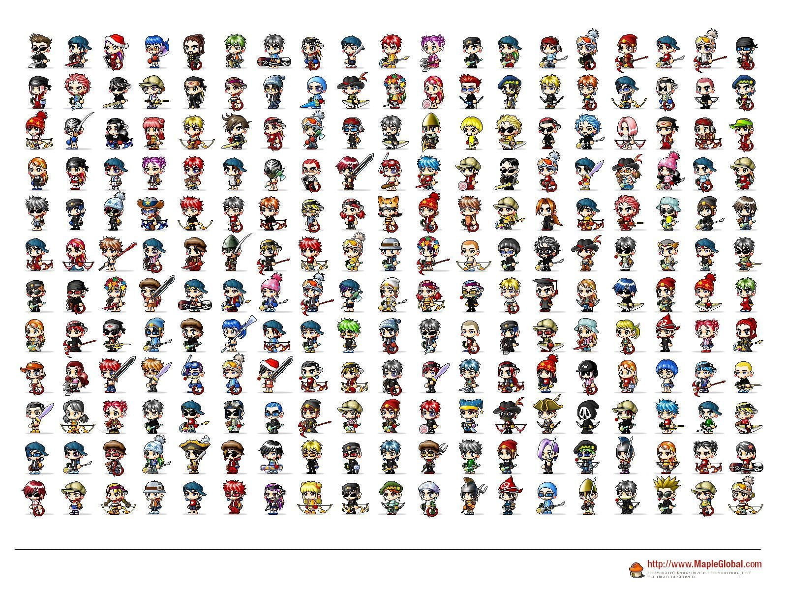 maplestory, scrolling, fantasy, maple, story, 2 d, mmo, 720P, online, family, rpg, HD Wallpaper