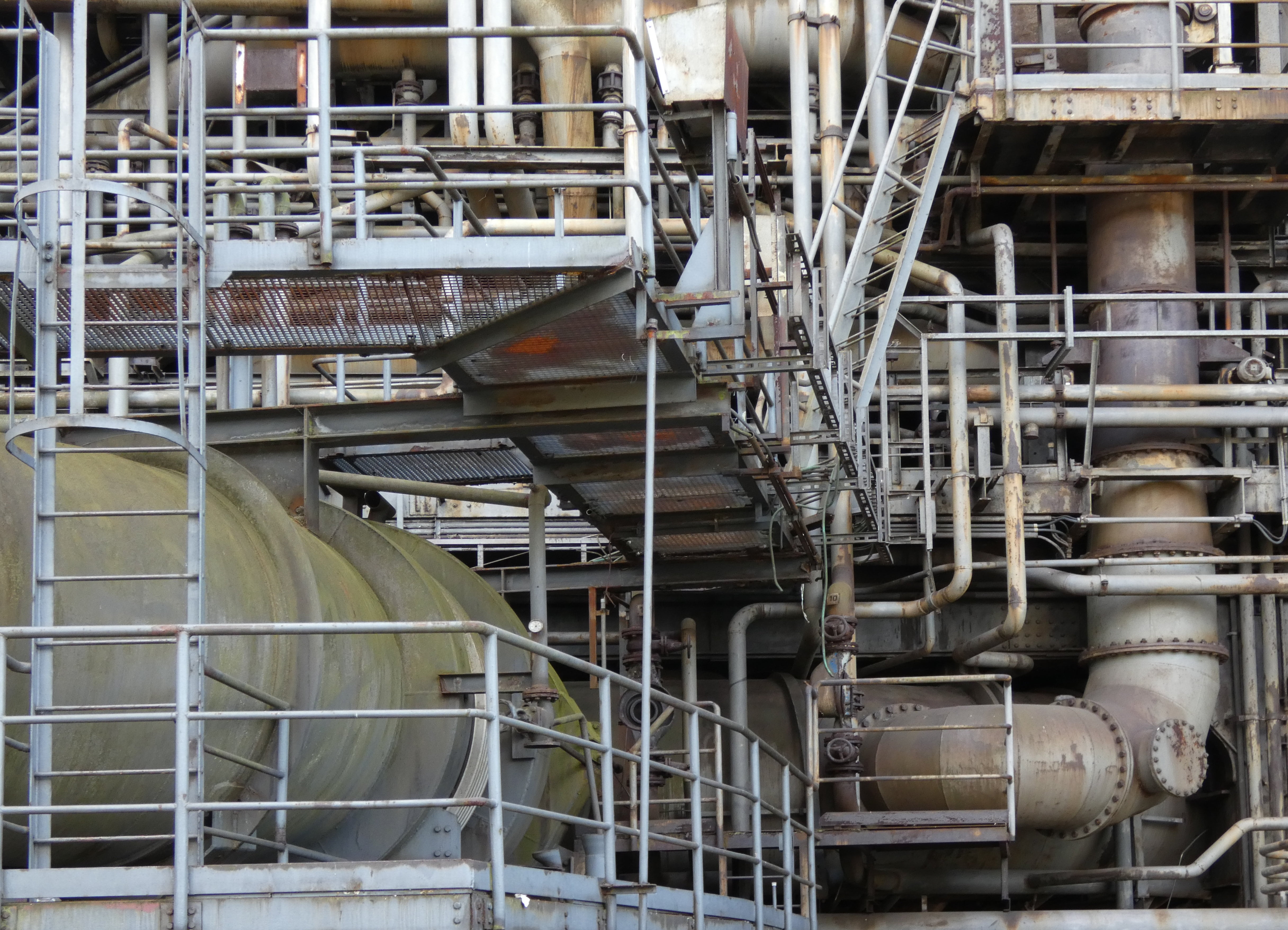 4K, industry, equipment, lines, grid, steel mill, business, ruhr area, connection, power supply, outdoors, blast furnace, leave, built structure, heavy industry, HD Wallpaper