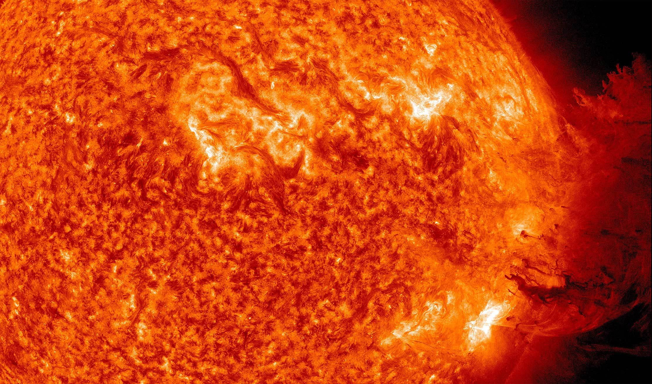 sun, motion, geology, burning, illustration, fire - natural phenomenon, explosive, solar flare, no people, glowing, night, astronomy, plasma, flash, nature, HD Wallpaper