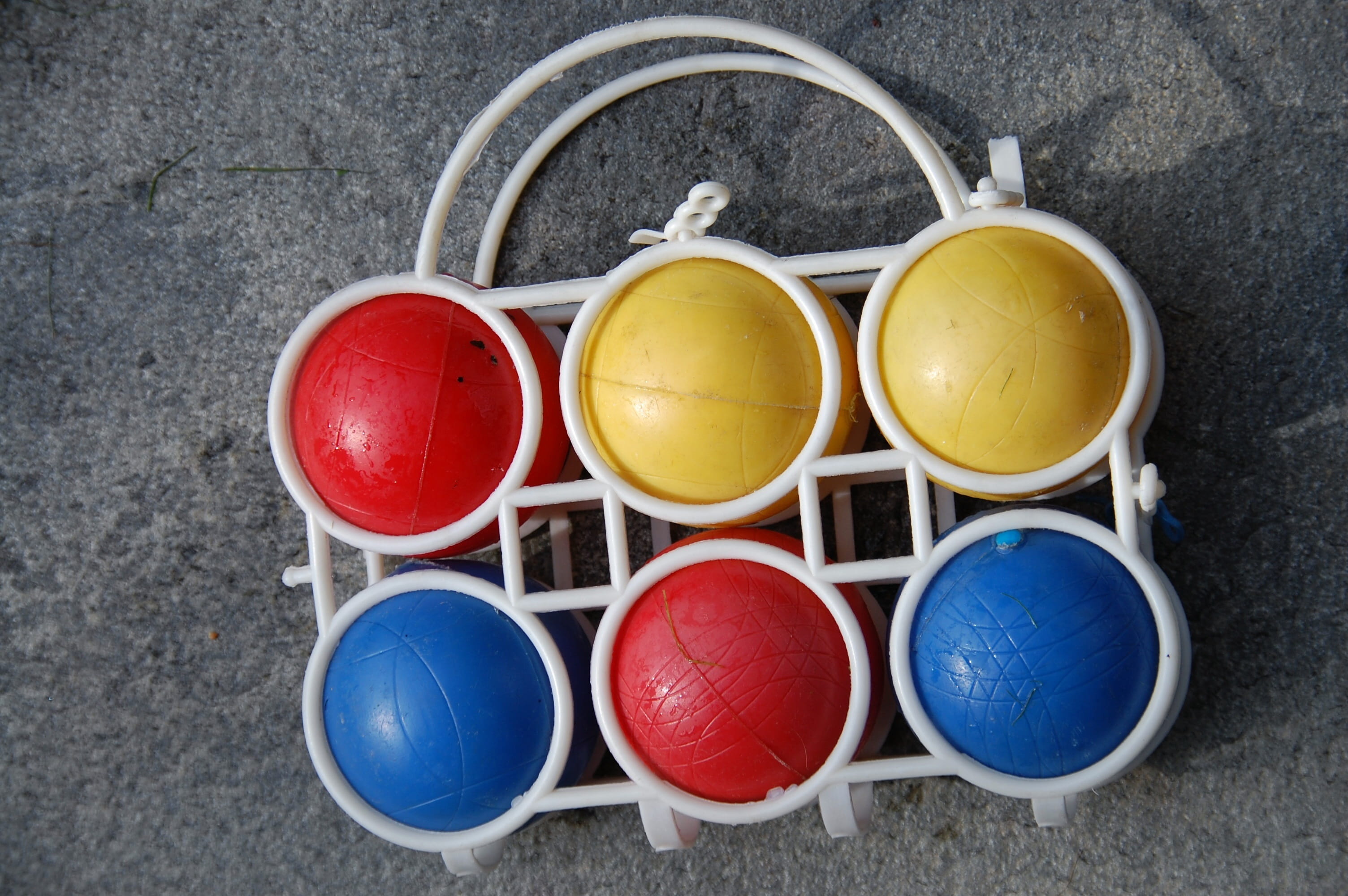 leisure activity, boule, day, high angle view, gray, target sport, variation, relax, choice, hobby, indoors, lighting equipment, play, ball, multi colored, HD Wallpaper