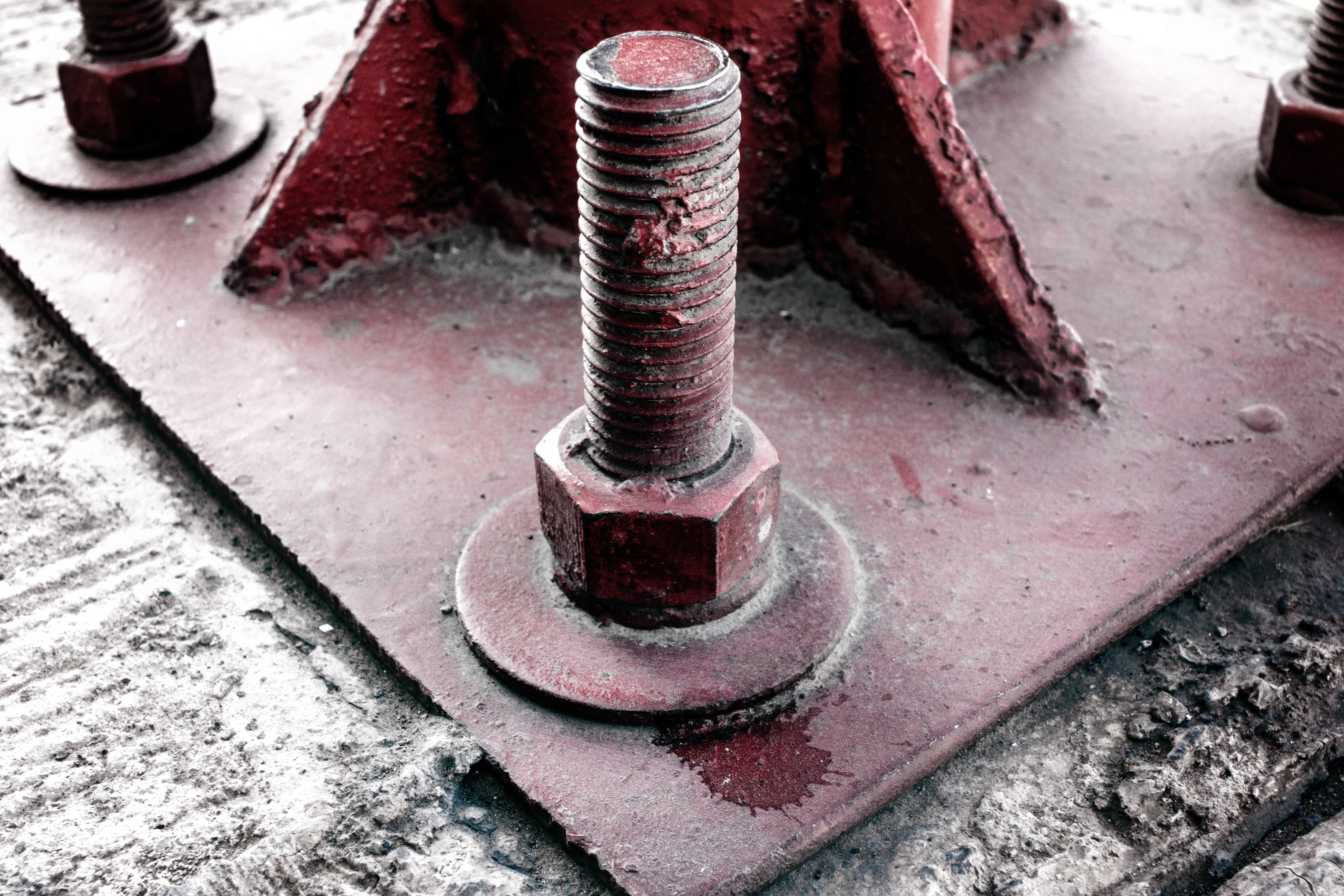 run-down, industrial, nut - fastener, outdoors, deterioration, engineering, focus on foreground, alloy, street, screw, work tool, pipe - tube, water pipe, HD Wallpaper