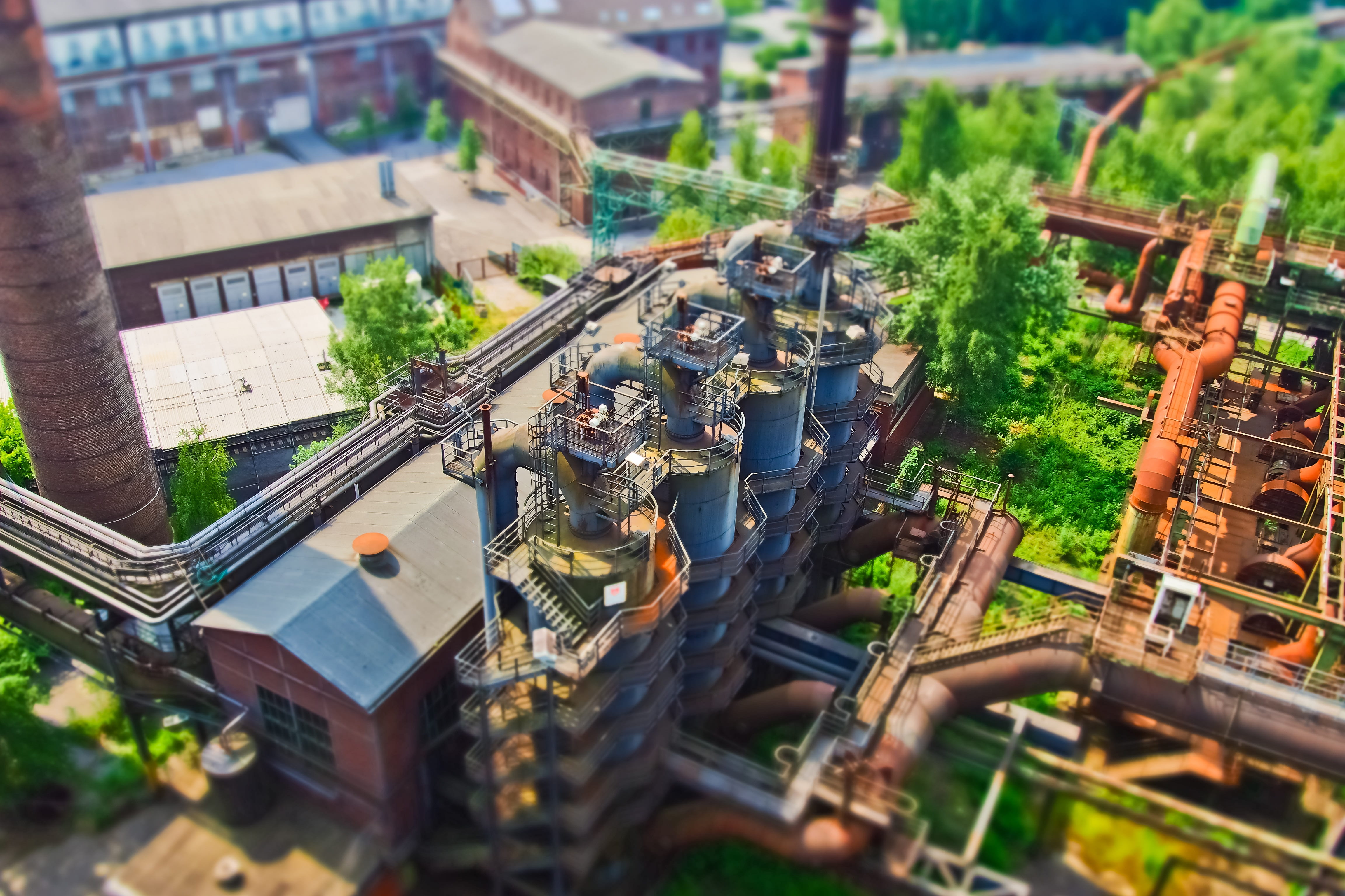 day, rusty, landmark, transportation, forget, pforphoto, steel mill, transience, aerial, building, travel destinations, brown, old factory, outdoors, metal, HD Wallpaper