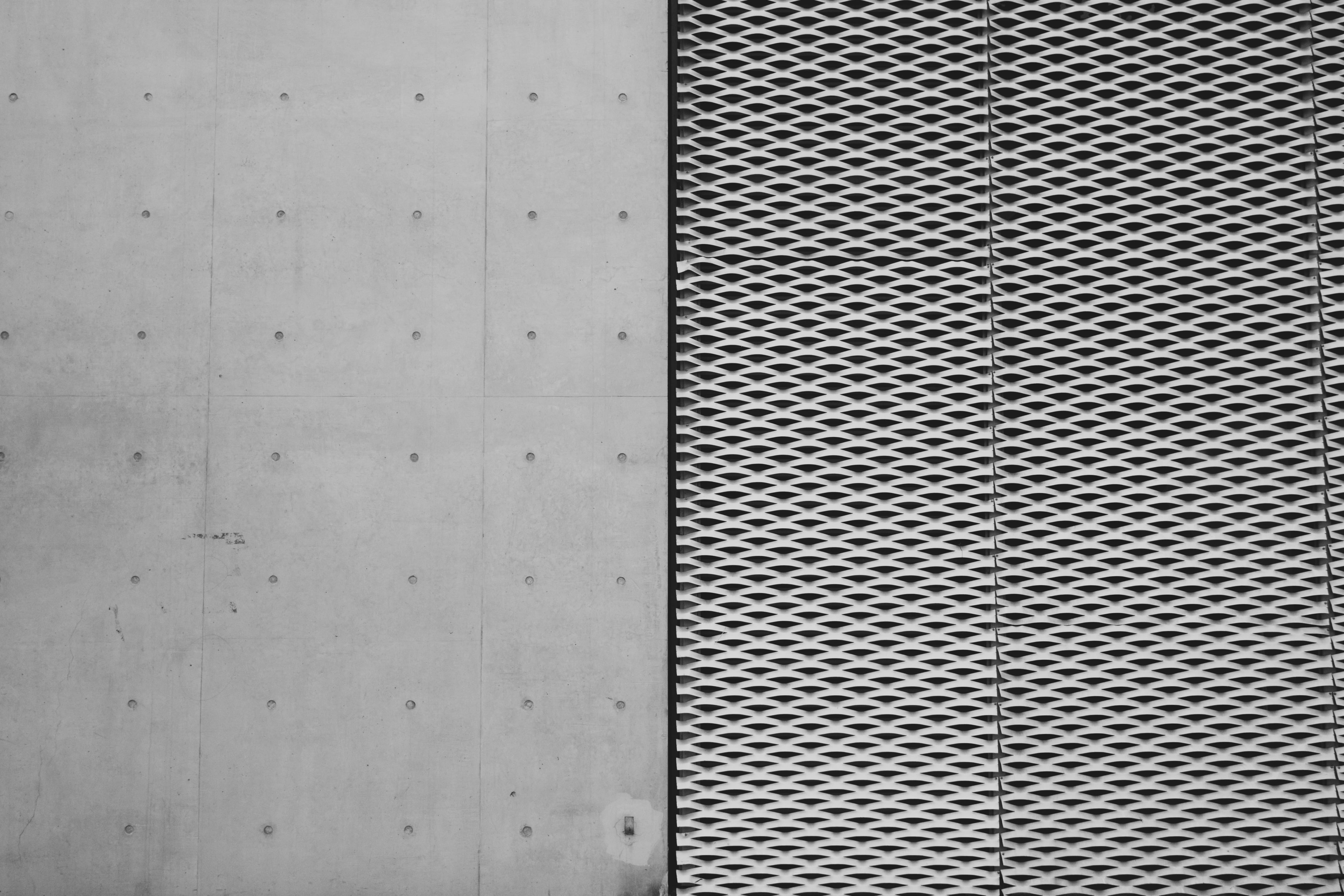 industrial, wall - building feature, shape, pattern, iron - metal, close-up, built structure, no people, textured effect, 4K, design, alloy, building exterior, HD Wallpaper