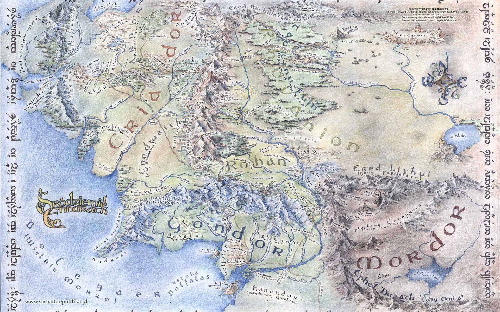 1080P, tolkien, HD Wallpaper