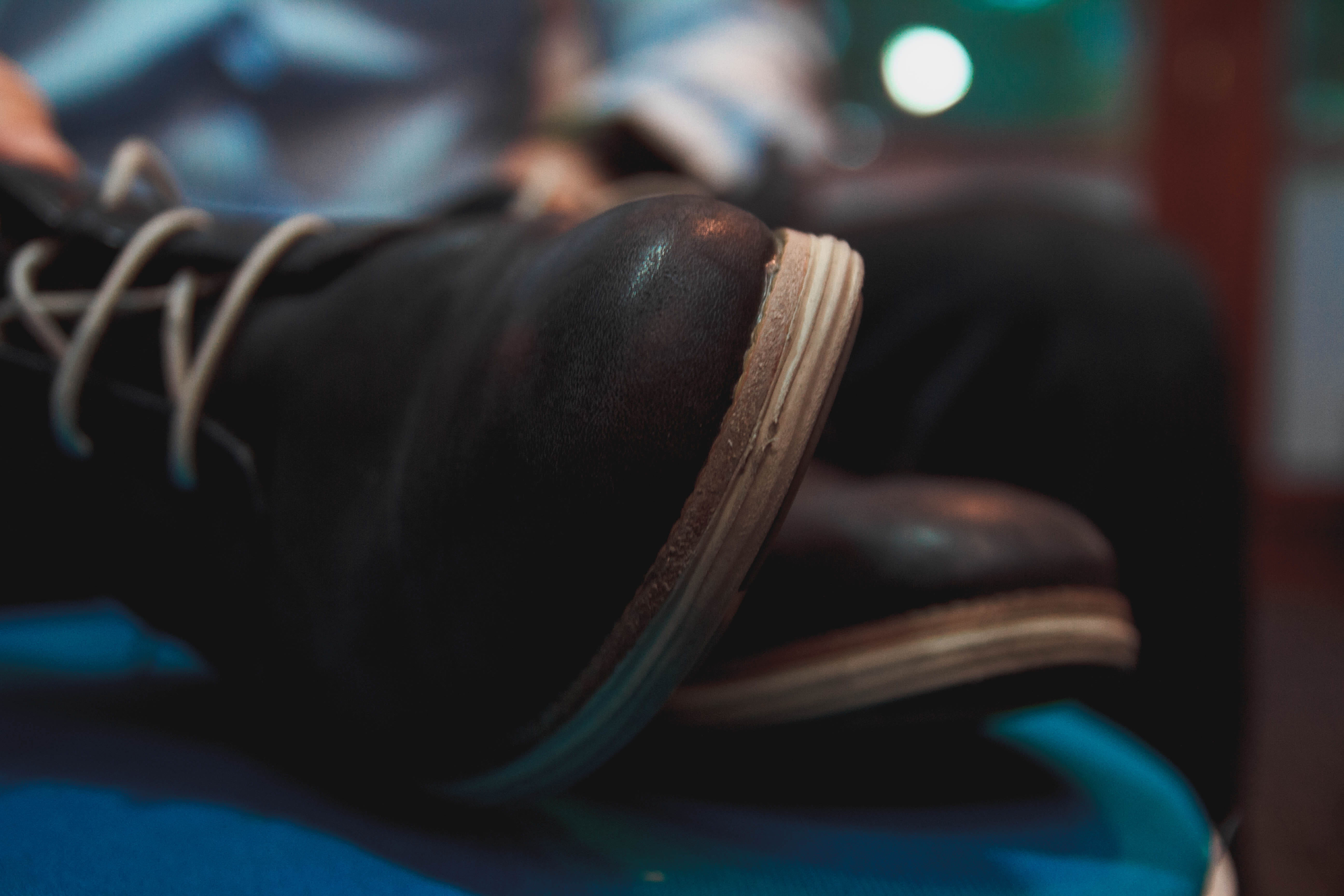 no people, still life, beat up, close-up, comfortable, clean, leather shoes, vintage, clothing, leather, united states, cleaning, 5K, rought, body part, HD Wallpaper