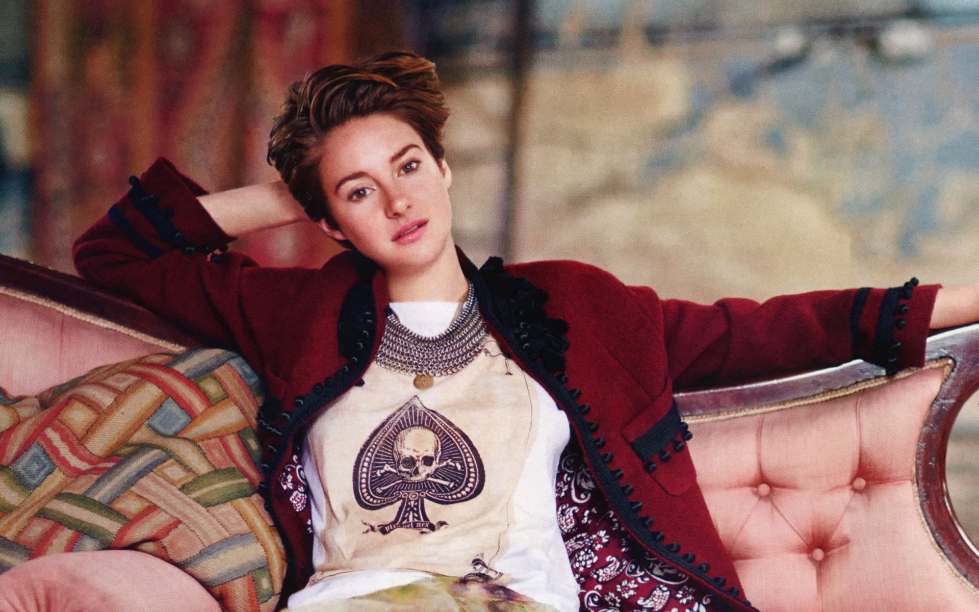Actresses, Shailene Woodley, Actress, Brunette, Brown Eyes, American, Short Hair, 1080P, HD Wallpaper