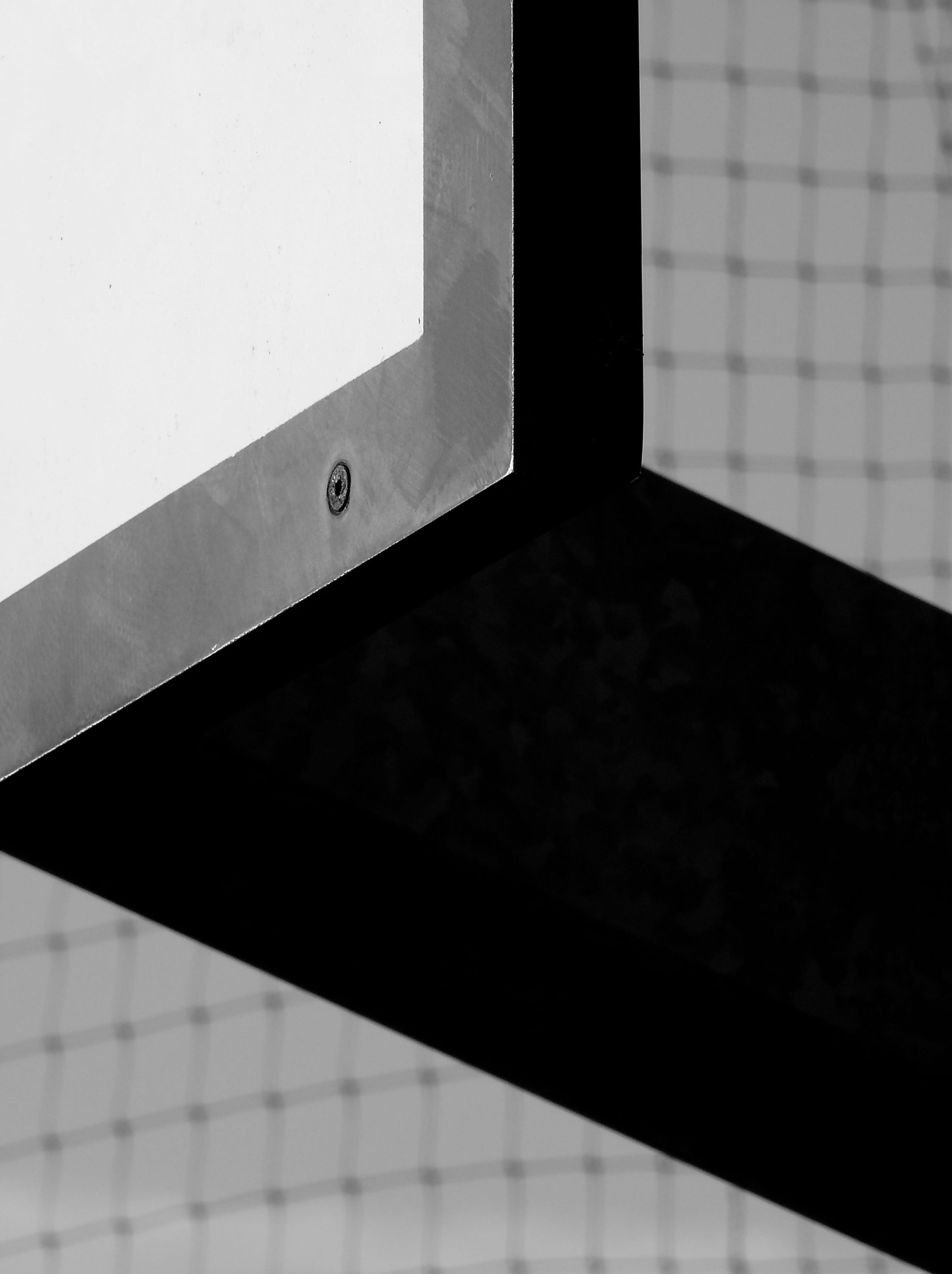 triangle, table, scale, flooring, appliance, high angle view, 2K, art, screen, no people, electronics, close-up, shadow, pattern, door, building, minecraft, Phone HD Wallpaper