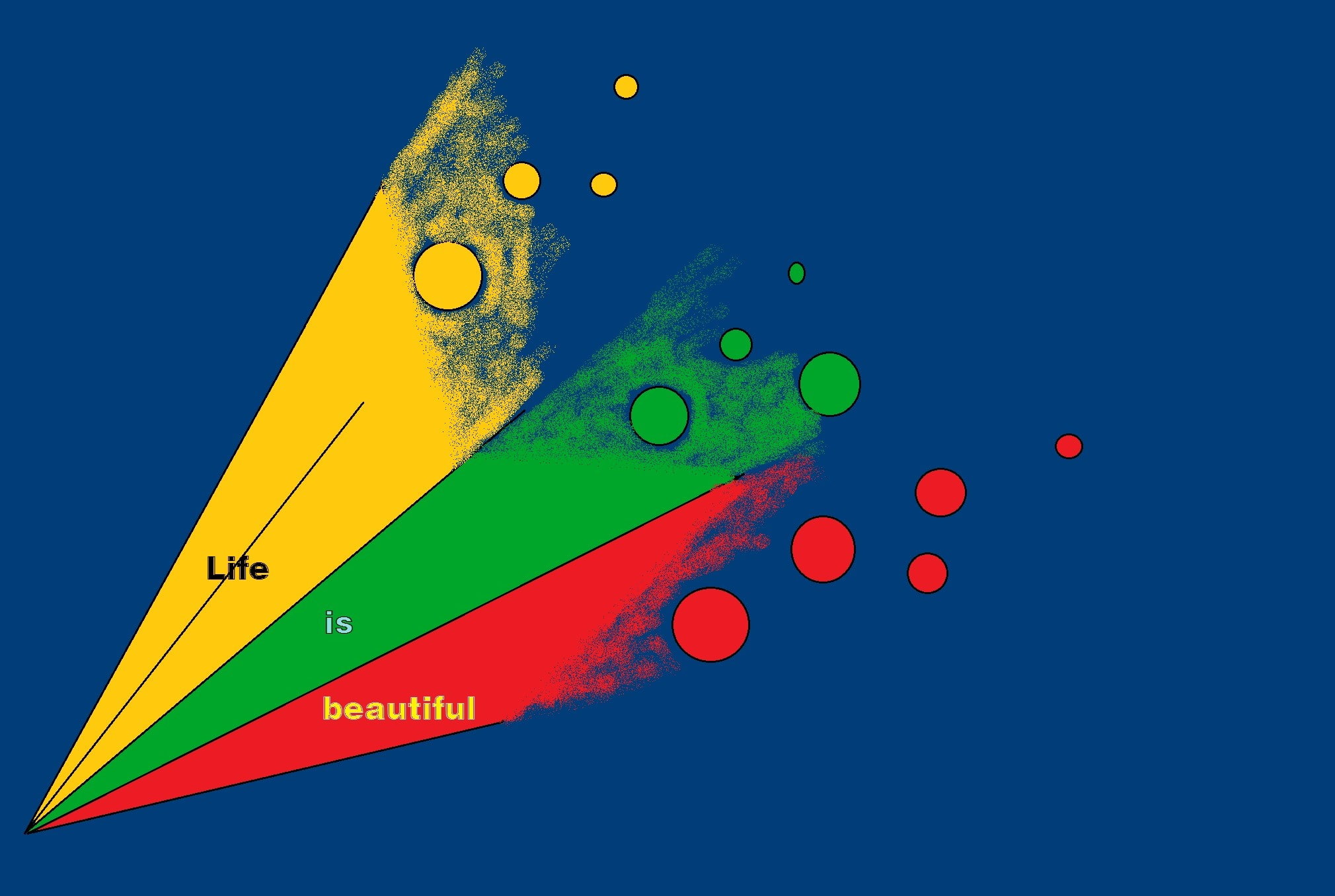 nature, variation, shape, yellow, colored background, indoors, Lithuania, abstract, blue background, red, green color, studio shot, close-up, choice, water, HD Wallpaper