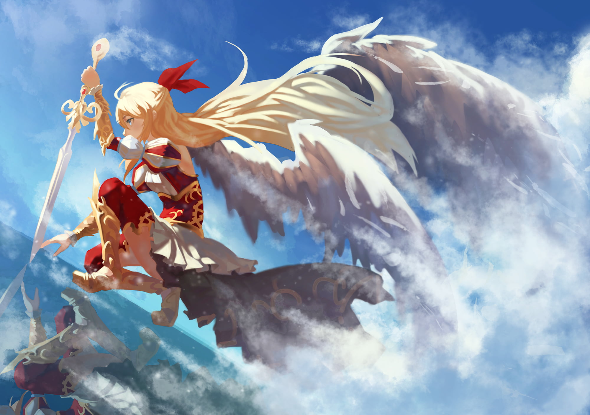 anime girls, 1080P, Kuroduki, anime, HD Wallpaper
