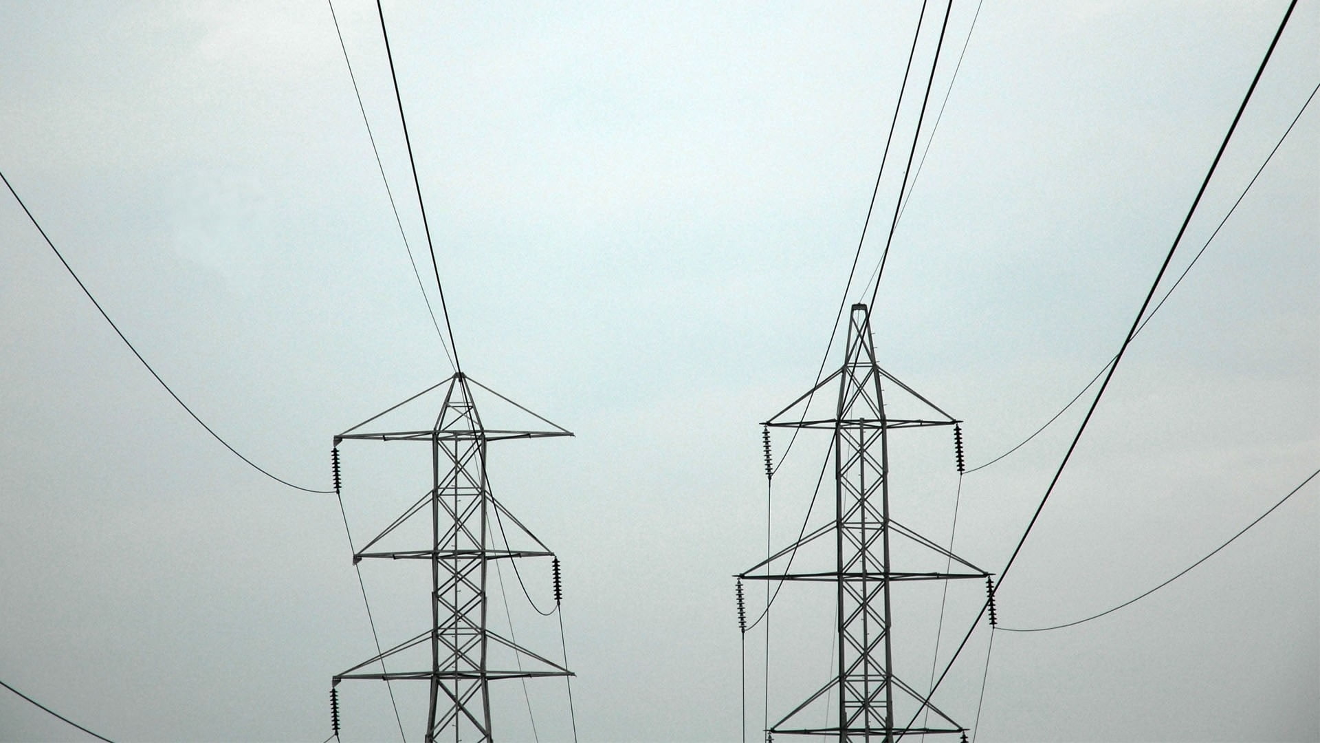 two, technology, electricity, connection, power line, electricity pylon, wires, poles, steel, industry, towers, environmental conservation, nature, cable, HD Wallpaper