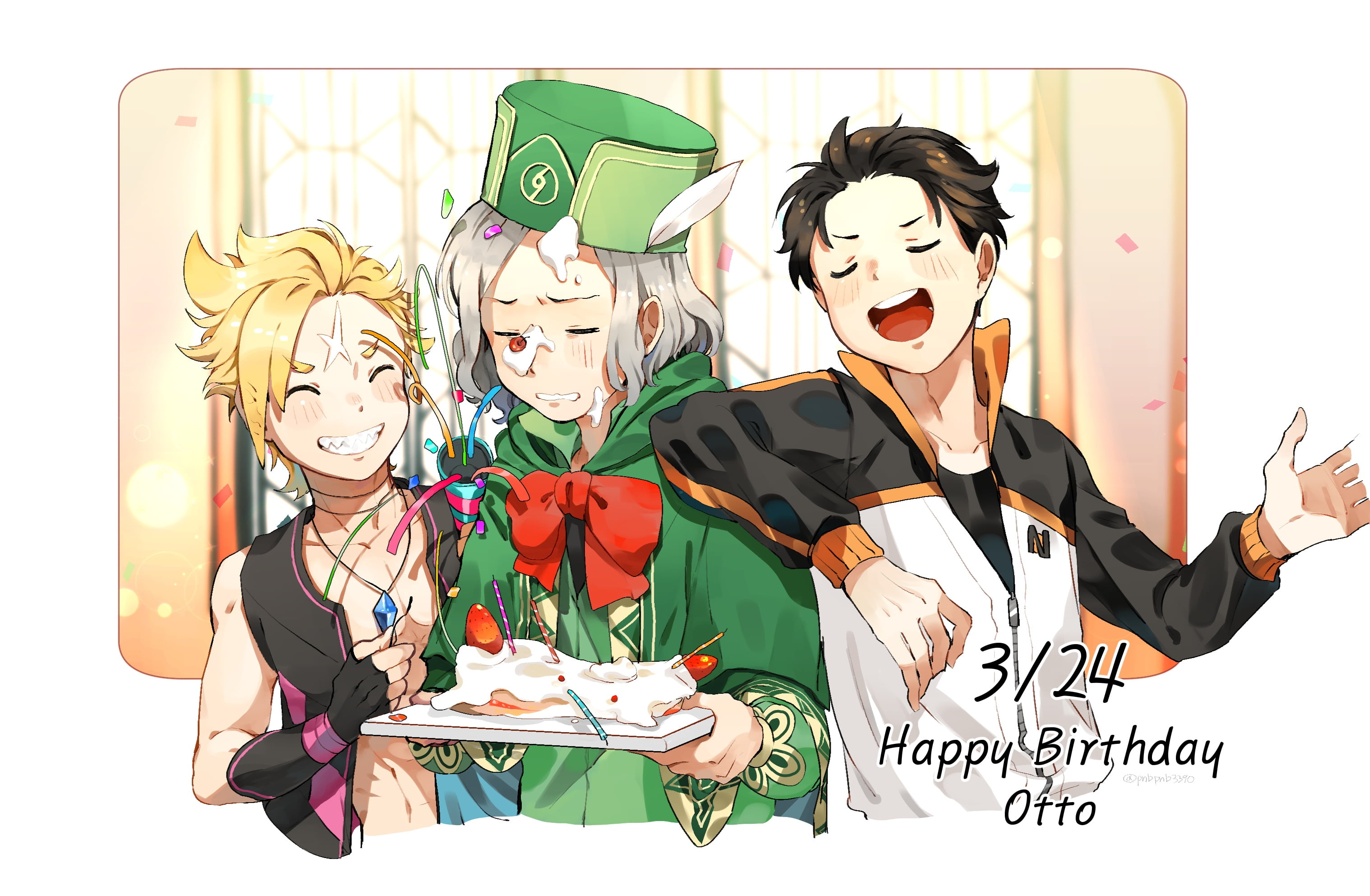 2K, Otto Suwen, Subaru Natsuki, Garfiel Tinsel, Re:ZERO -Starting Life in Another World-, Anime, HD Wallpaper