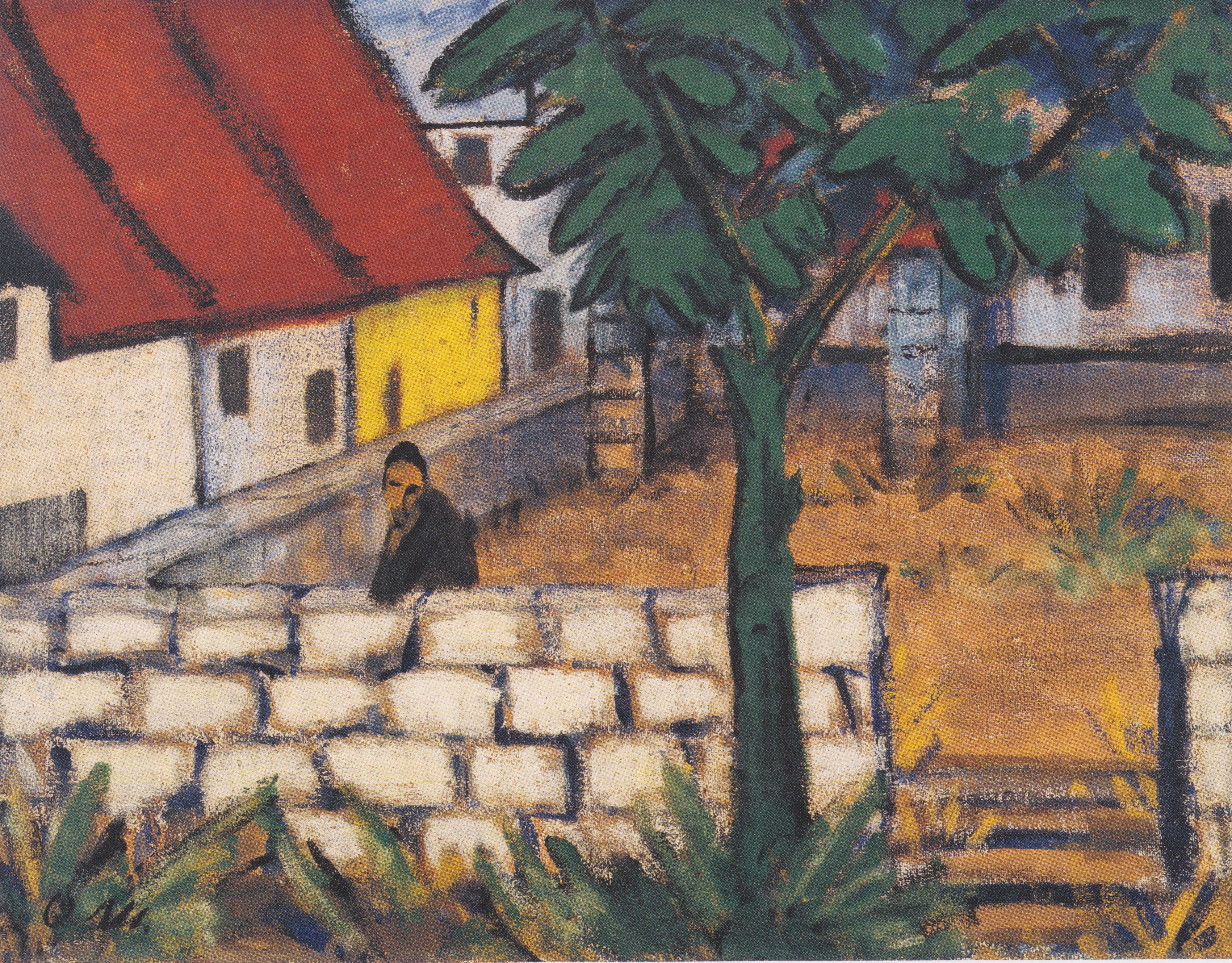 Expressionism, Bauerd hoped in France, ca1916, Otto Mueller, 4K, HD Wallpaper