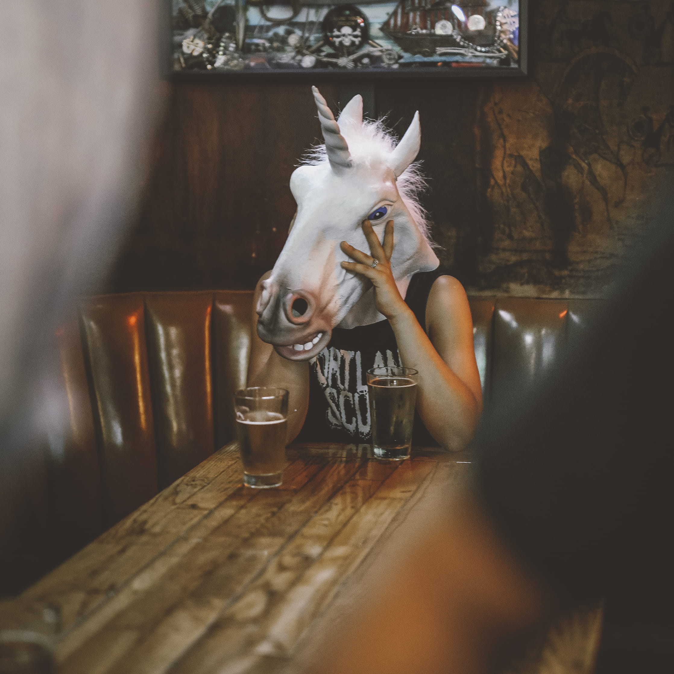 one person, seated, table, inside, person, blur, refreshment, drinking glass, interior, mammal, food and drink, selective focus, photoshoot, human hand, Phone HD Wallpaper