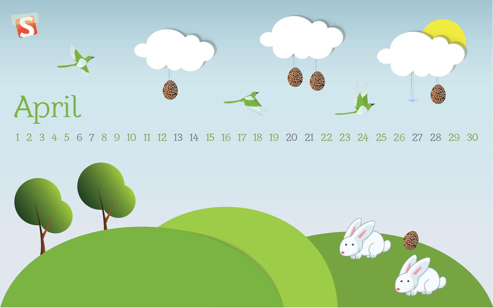 720P, happy, artistic, april, HD Wallpaper