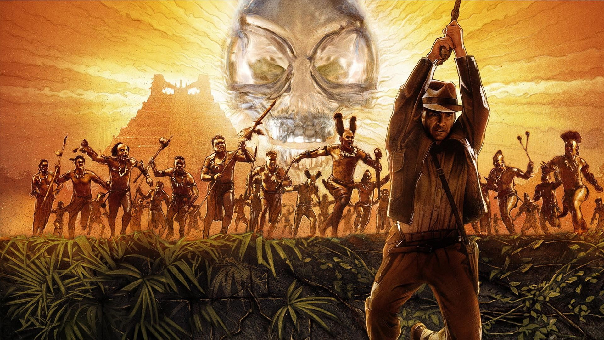 1080P, indiana jones and the kingdom of the crystal skull, HD Wallpaper
