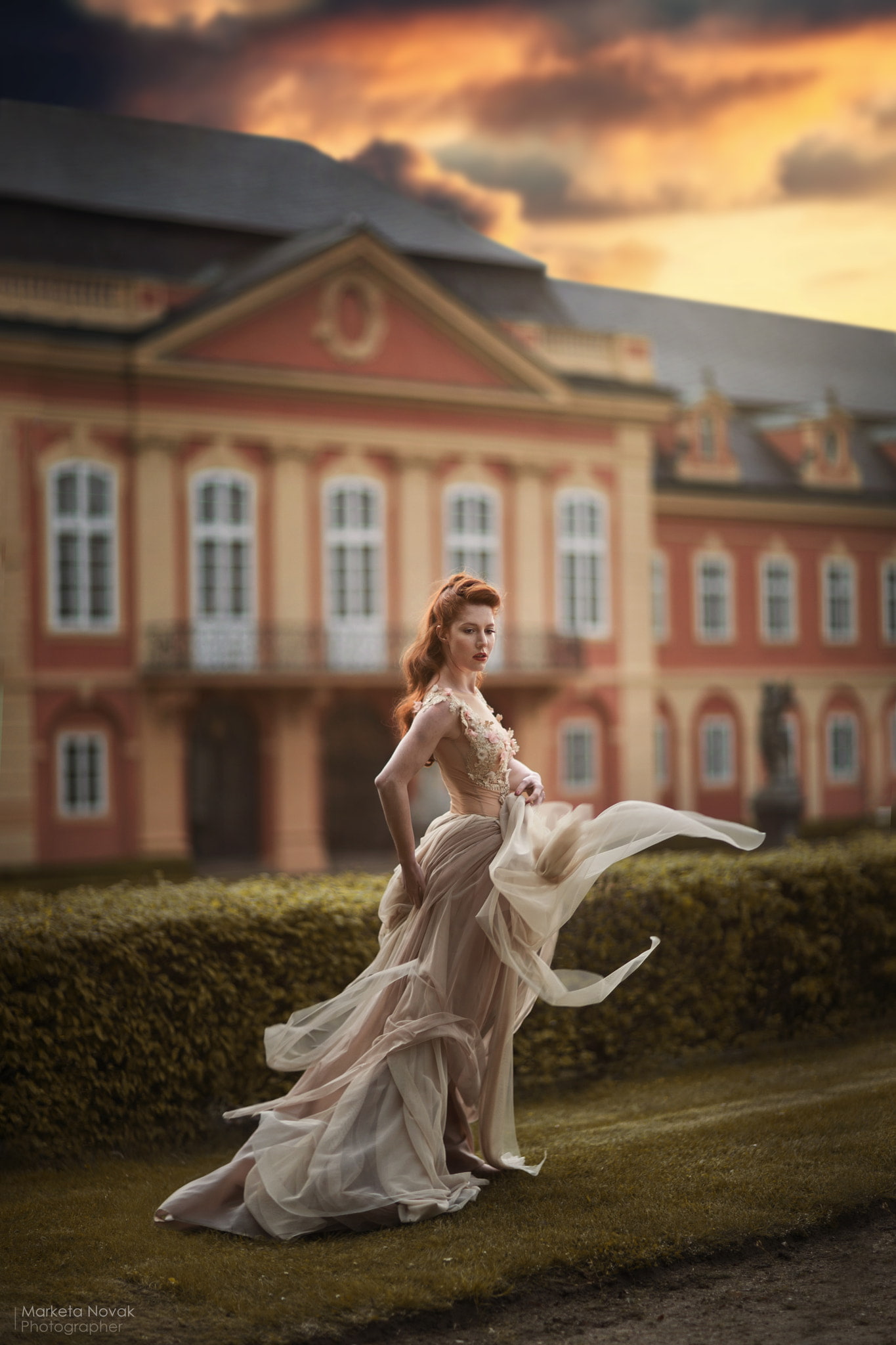 elegance, fashion, young women, beauty, young adult, nature, 1080P, celebration, architecture, outdoors, sky, one person, cloud - sky, adult, dancing, Phone HD Wallpaper