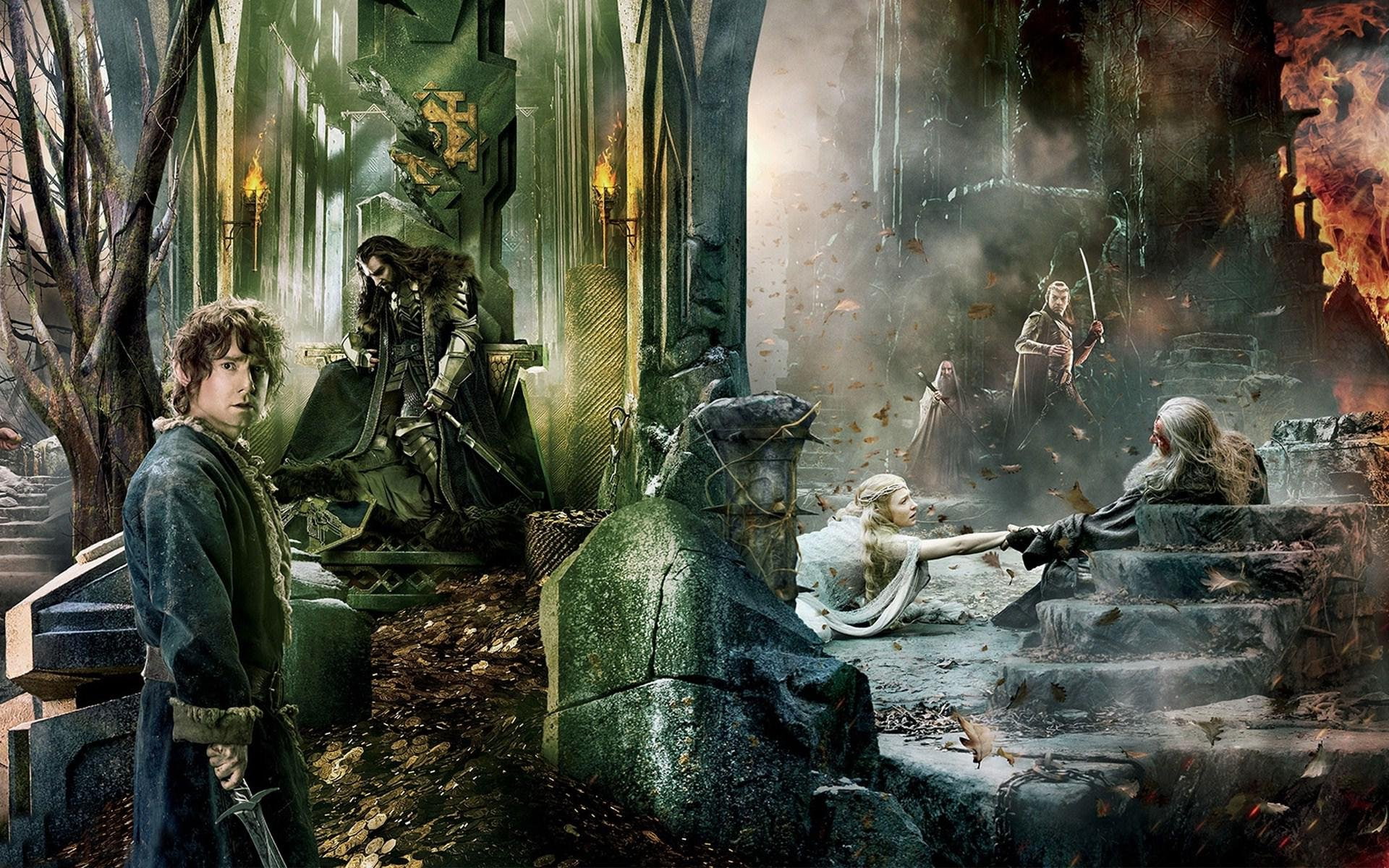 battle, 1080P, fantasy, hobbit, lotr, rings, armies, adventure, battle-five-armies, lord, HD Wallpaper
