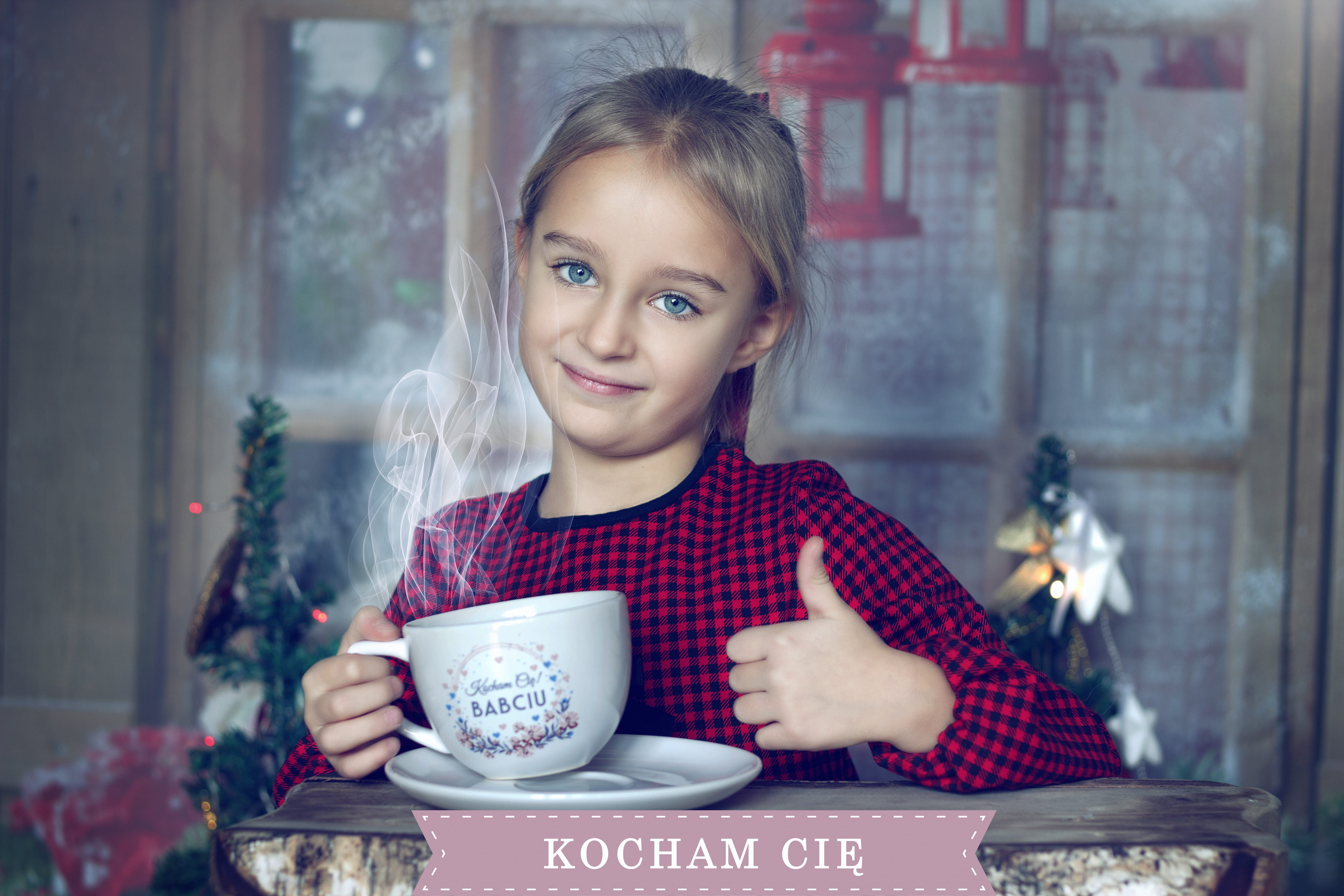 front view, crockery, grandmother, food and drink, the little girl, hairstyle, women, smiling, day, females, indoors, tea cup, tea - hot drink, child, looking at camera, HD Wallpaper