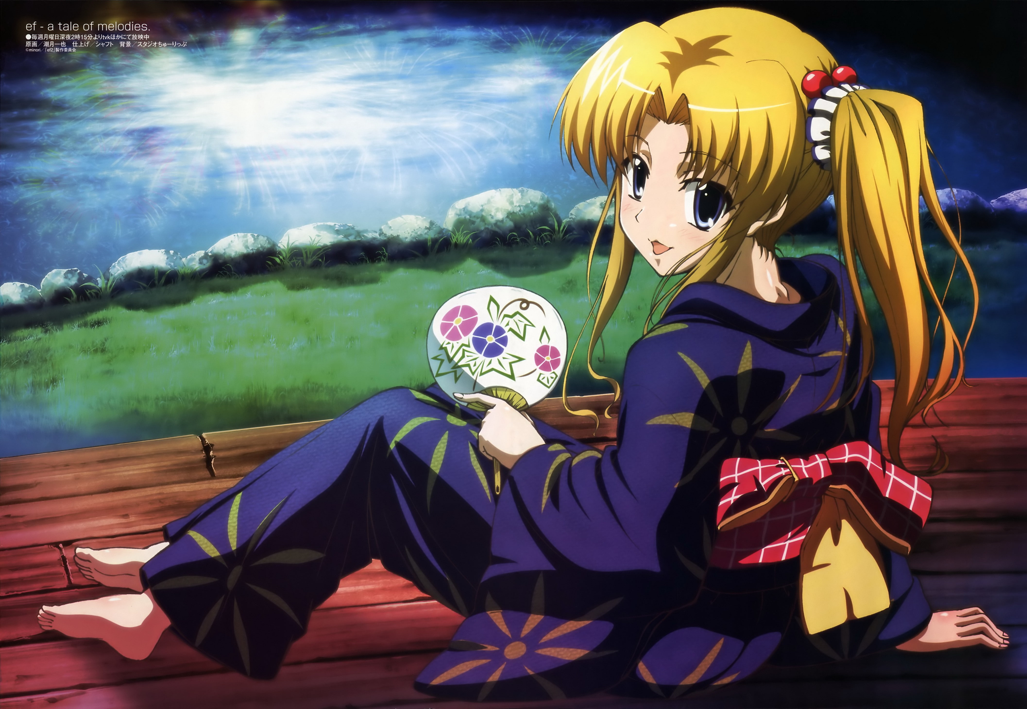 anime girls, anime, ef - a fairy tale of the two, 4K, HD Wallpaper