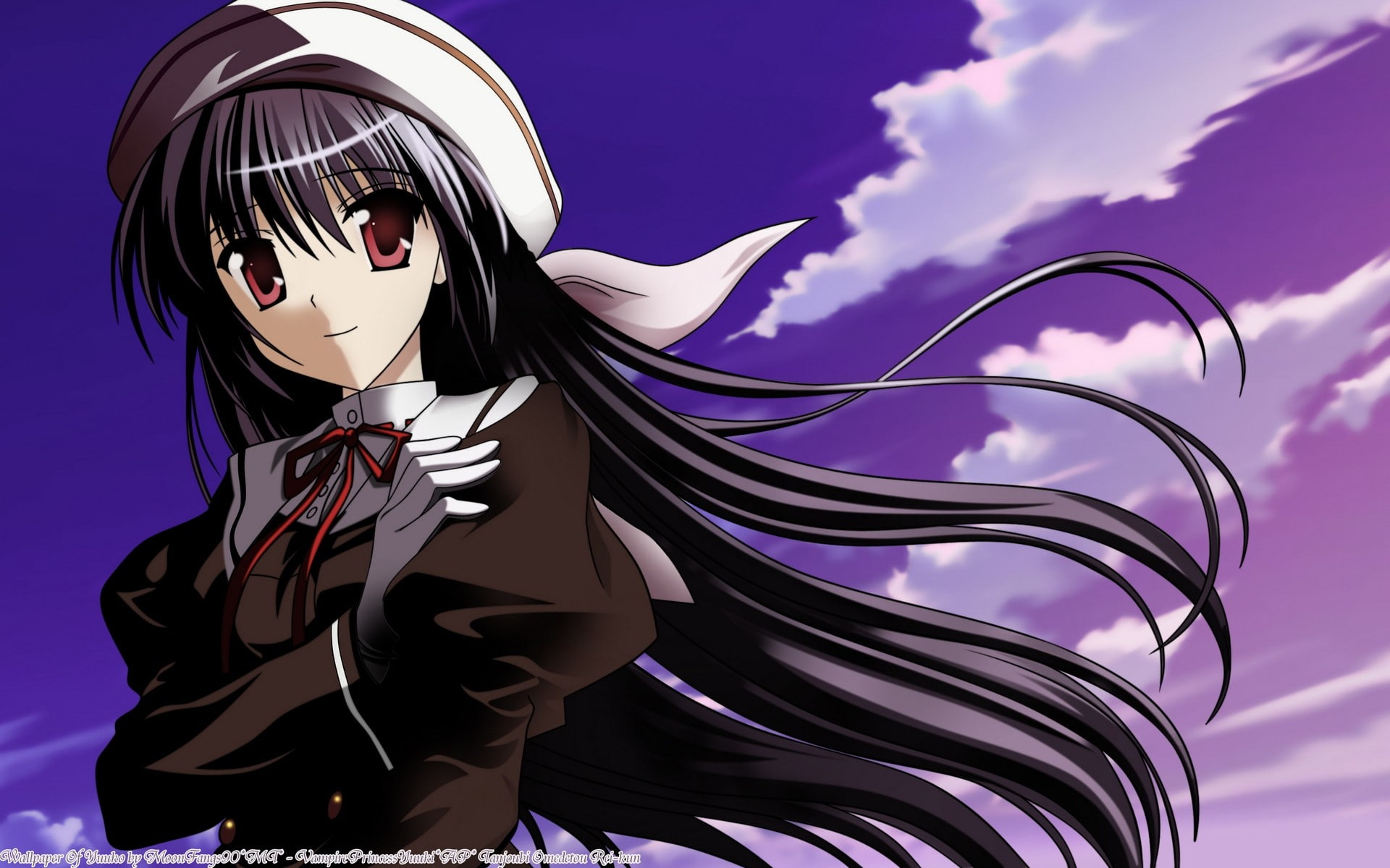 1080P, anime, ef - a fairy tale of the two, anime girls, HD Wallpaper