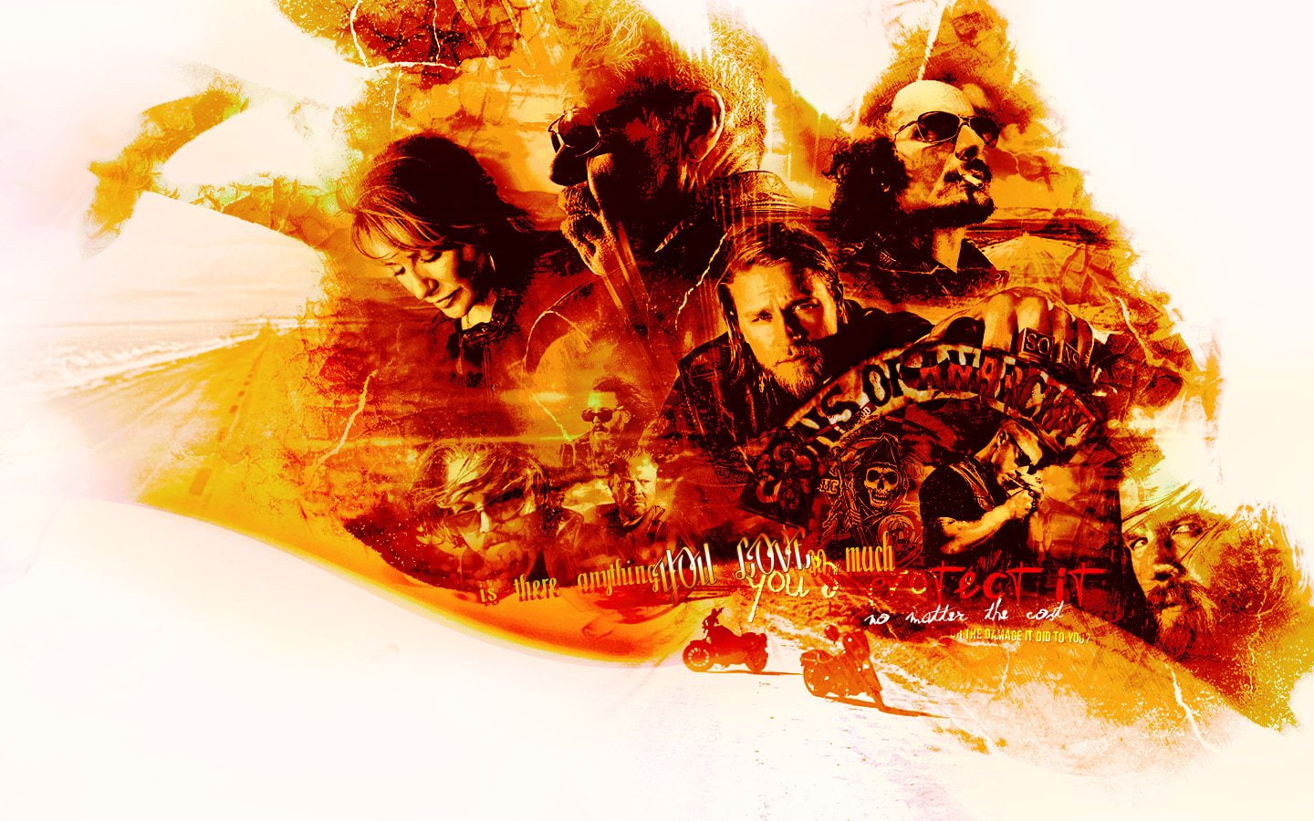 illustration, TV Show, boy, band, 720P, Sons Of Anarchy, HD Wallpaper