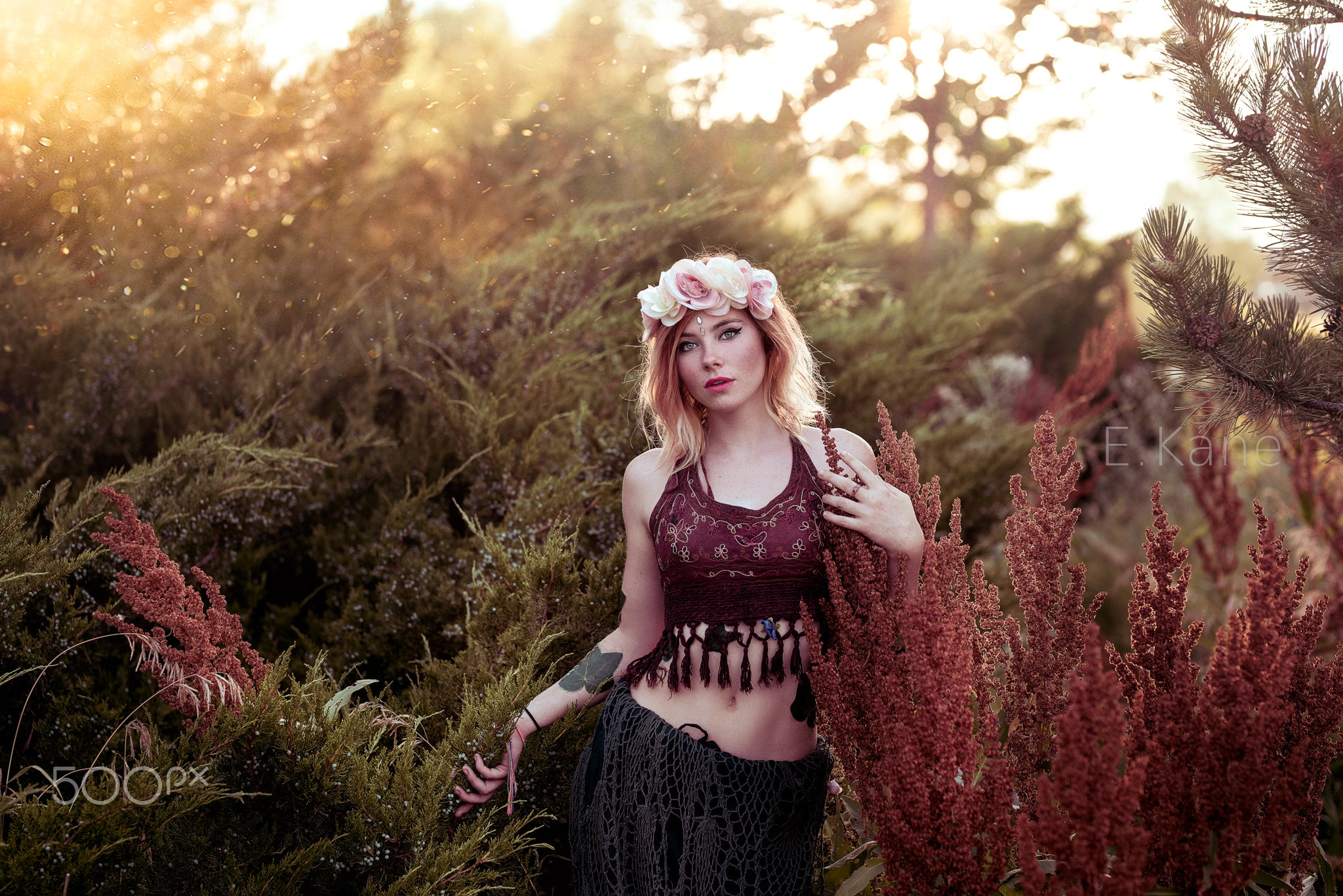 women outdoors, 1080P, model, plants, 500px, nature, women, Evan Kane, HD Wallpaper