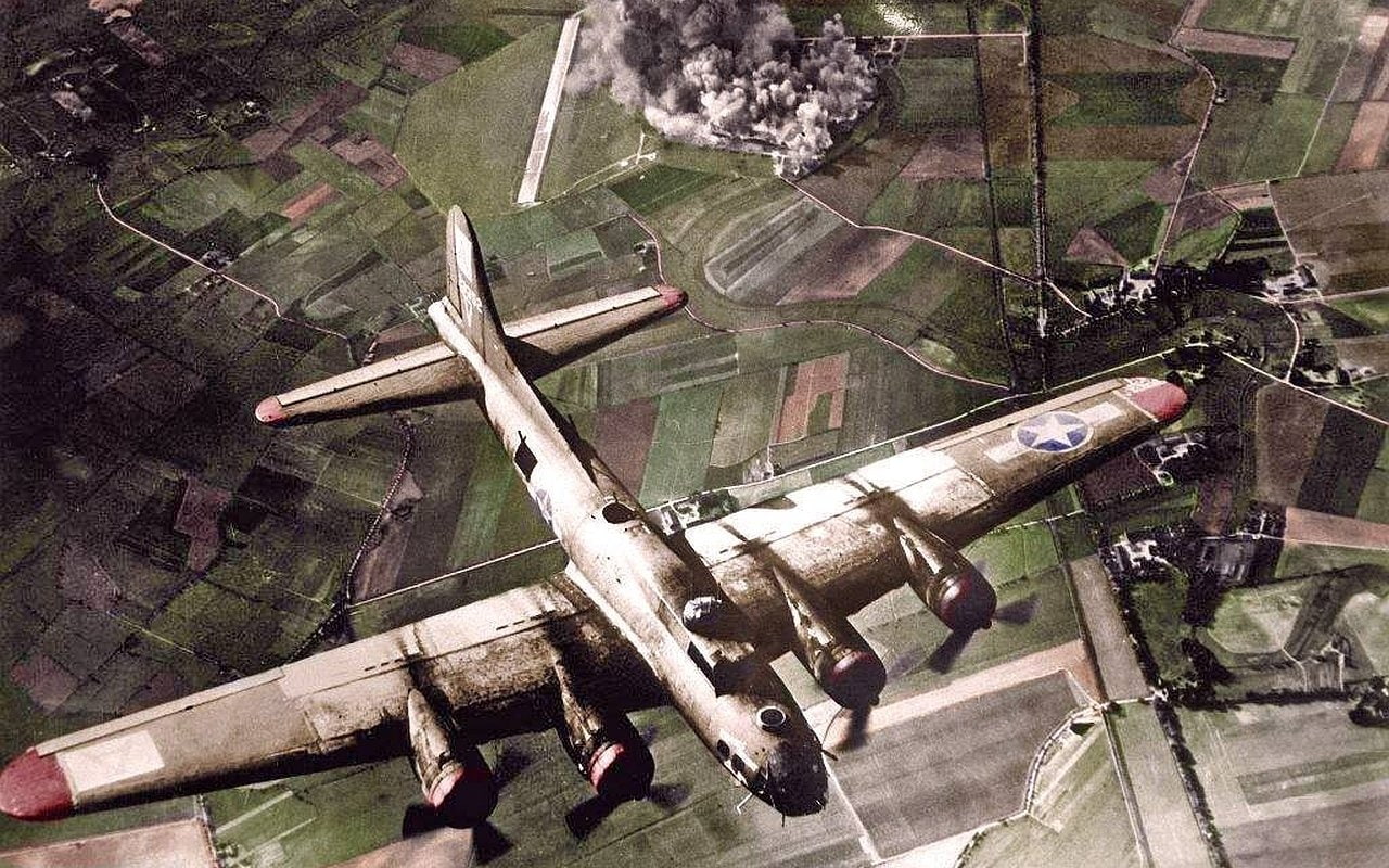 Boeing B-17 Flying Fortress, Bombers, 720P, HD Wallpaper