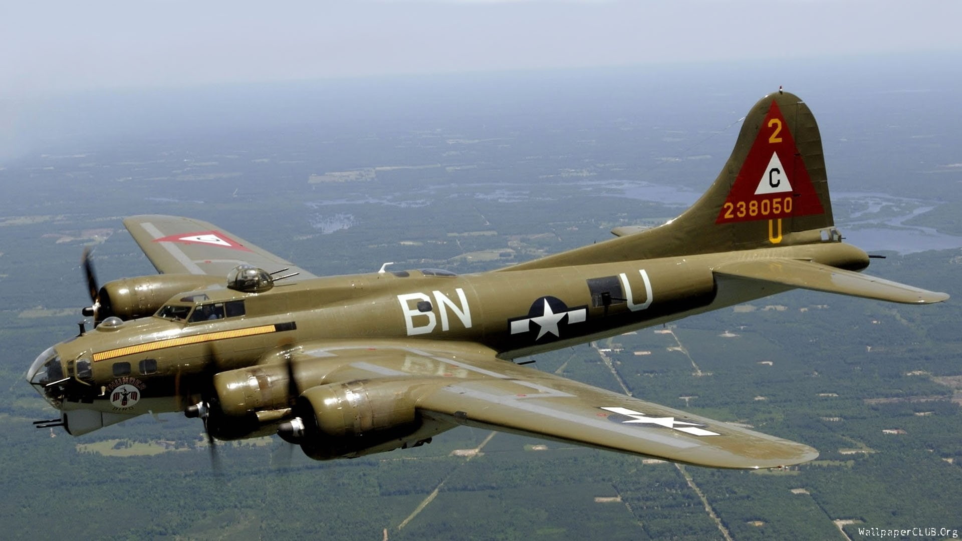 Bombers, Airplane, Air Force, 1080P, Aircraft, Boeing B-17 Flying Fortress, HD Wallpaper