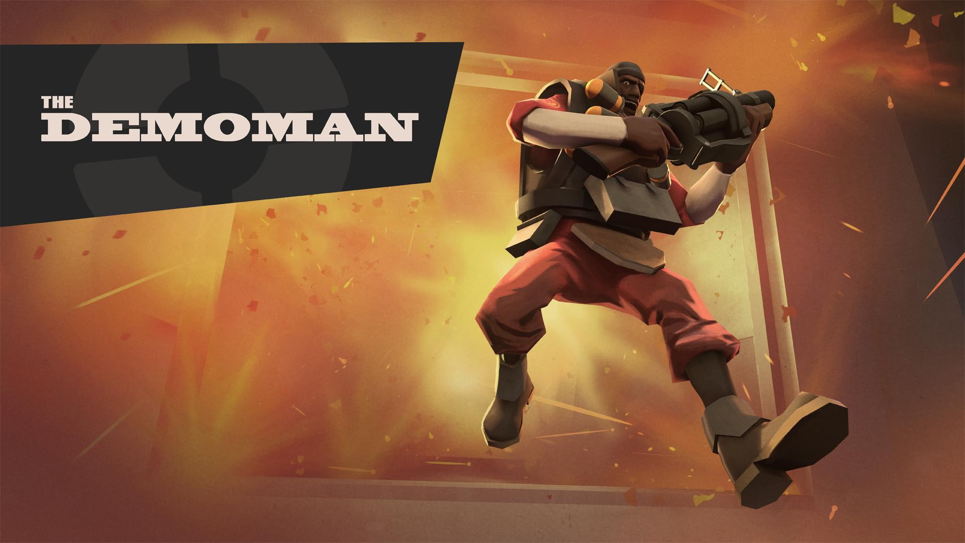 team, hd, fortress, 1080P, video games, demoman, HD Wallpaper
