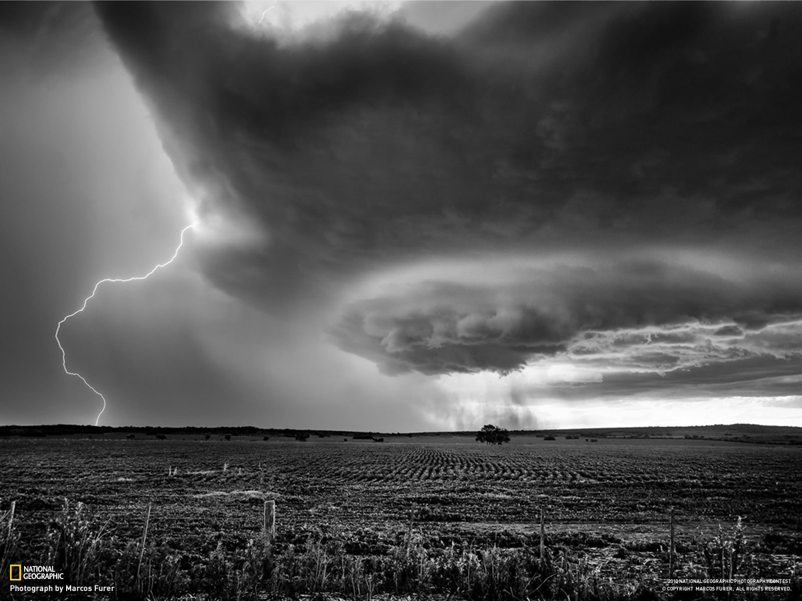 aggression, sign, landscape, warning sign, communication, tornado, nature, forked lightning, ominous, no people, rain, cloud - sky, power, 720P, thunderstorm, HD Wallpaper