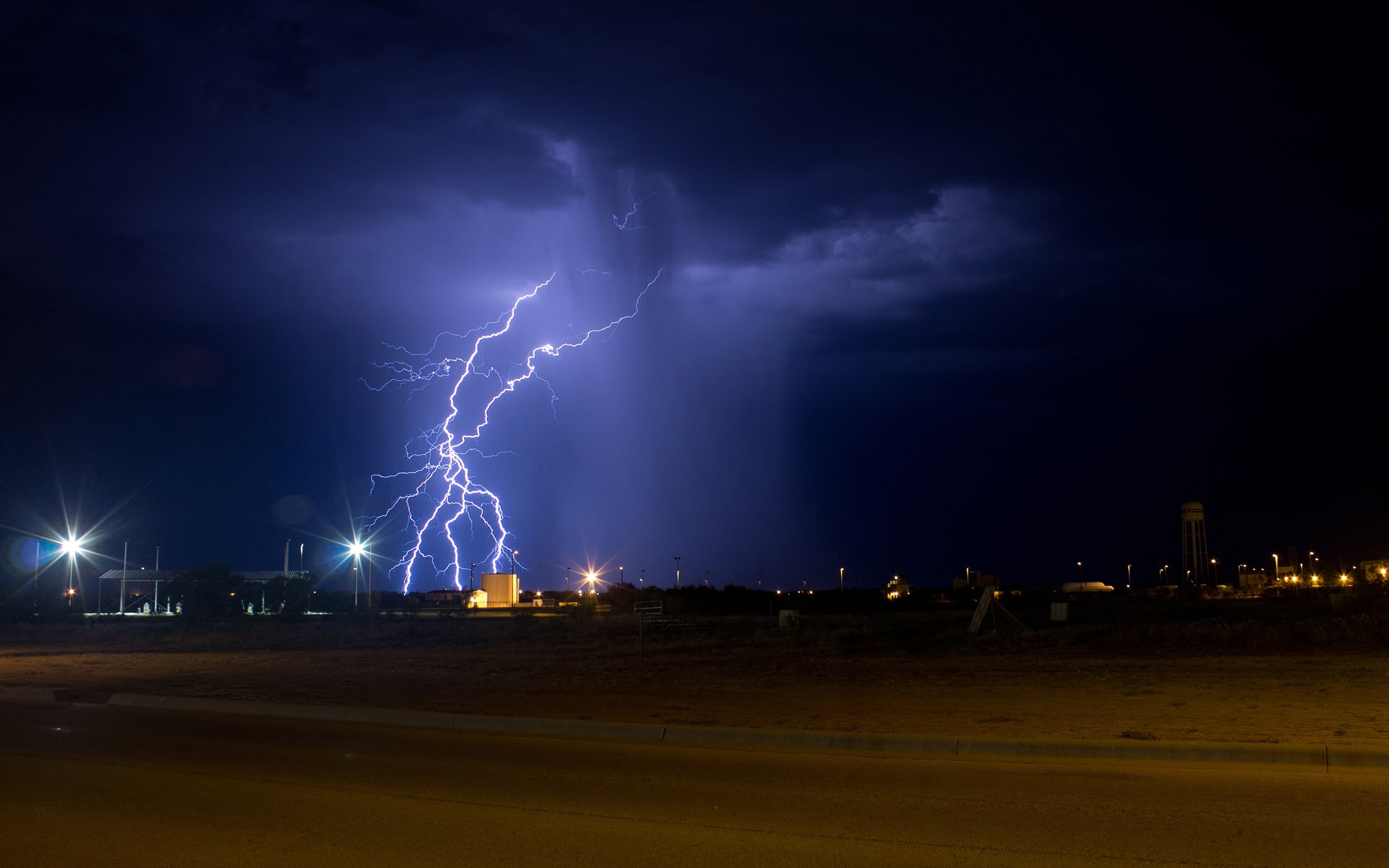 lighting, gray, outdoors, illuminated, environment, aggression, building exterior, city, cloud - sky, nature, forked lightning, warning sign, lightning, HD Wallpaper