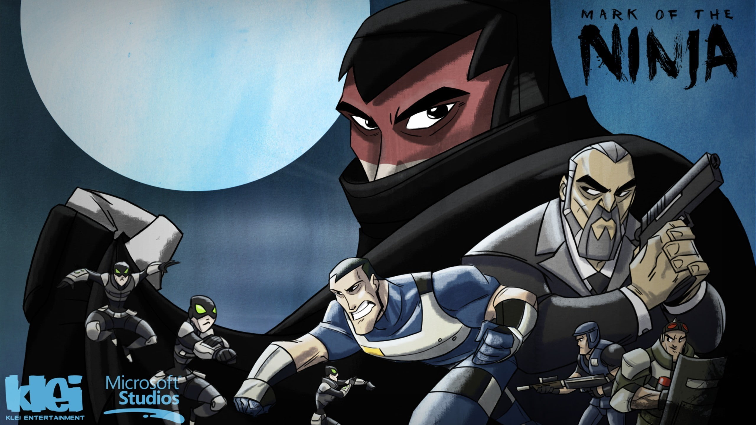 Mark of the Ninja, 2K, video games, HD Wallpaper