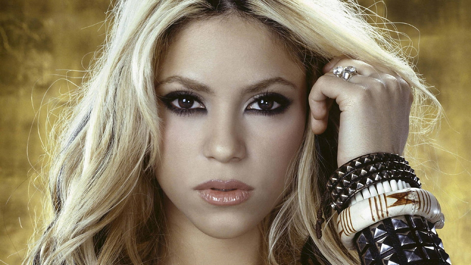 black, beautiful people, one Person, human Hair, young Adult, looking At Camera, shakira, caucasian Ethnicity, headshot, portrait, sensuality, beautiful, HD Wallpaper