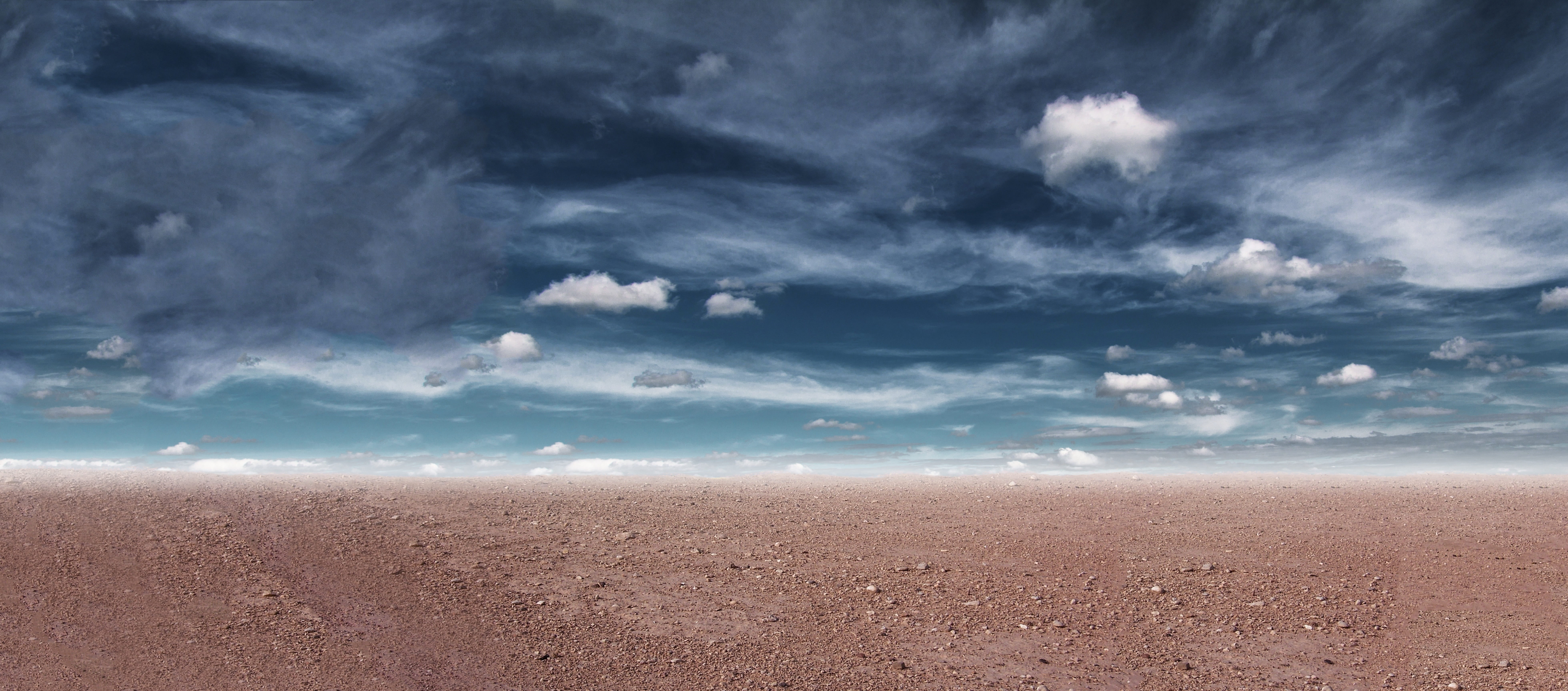 sky, tranquility, scenics - nature, horizon, sea, the dry season, blue, the environment, landscape, beach, heat, wind, dry, drought, cloudscape, outdoors, HD Wallpaper