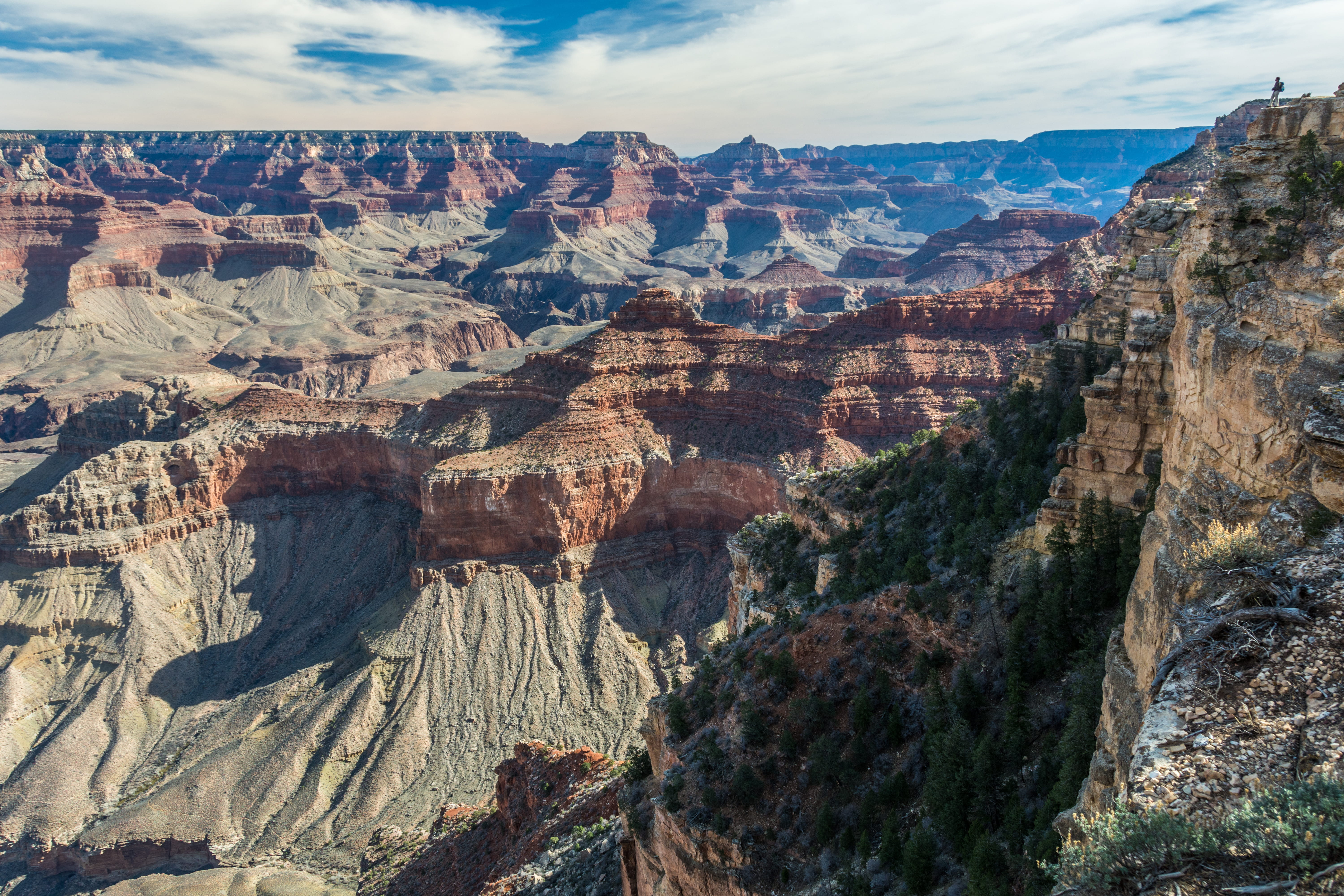 outdoors, scenics - nature, adventure, physical geography, tranquility, nature, tranquil scene, tourism, formation, grandcanyon, no people, HD Wallpaper