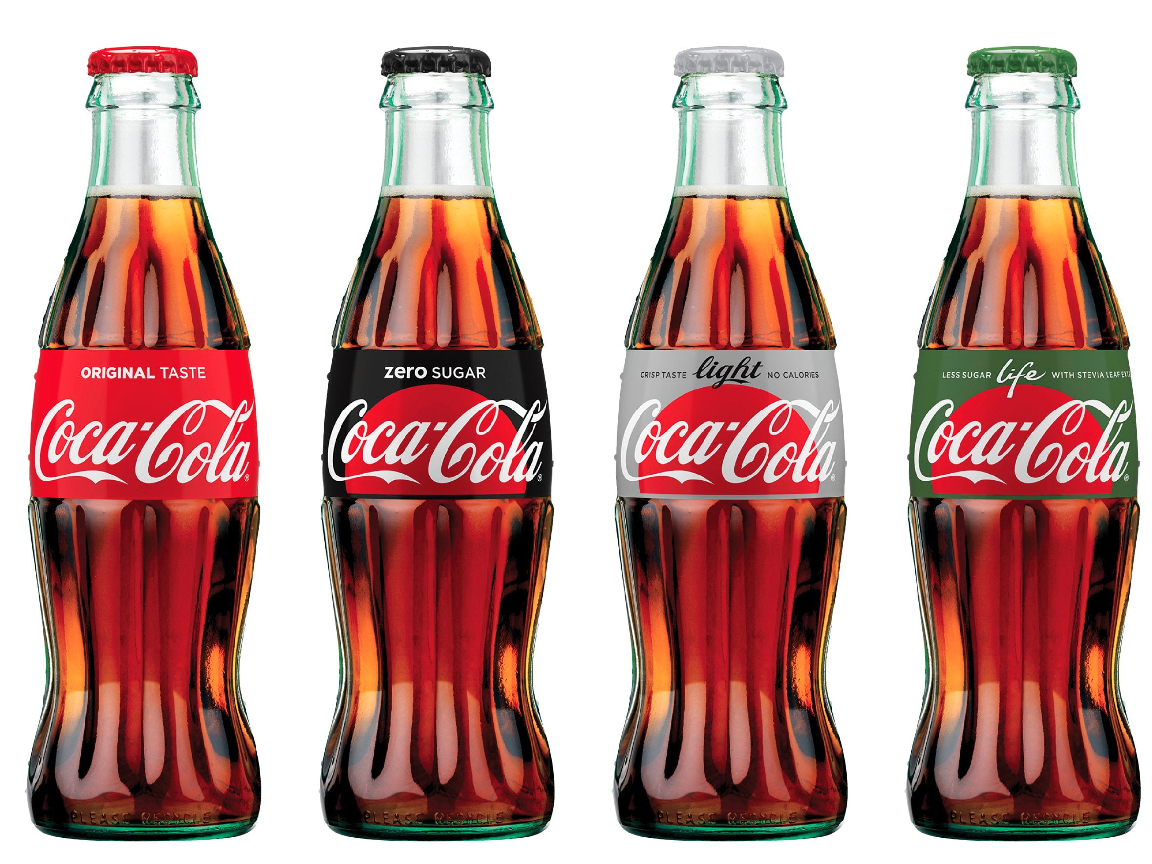 in a row, refreshment, one, 1080P, coca, studio shot, group of objects, food and drink, no people, cut out, panoramic, still life, brand, container, drink, HD Wallpaper