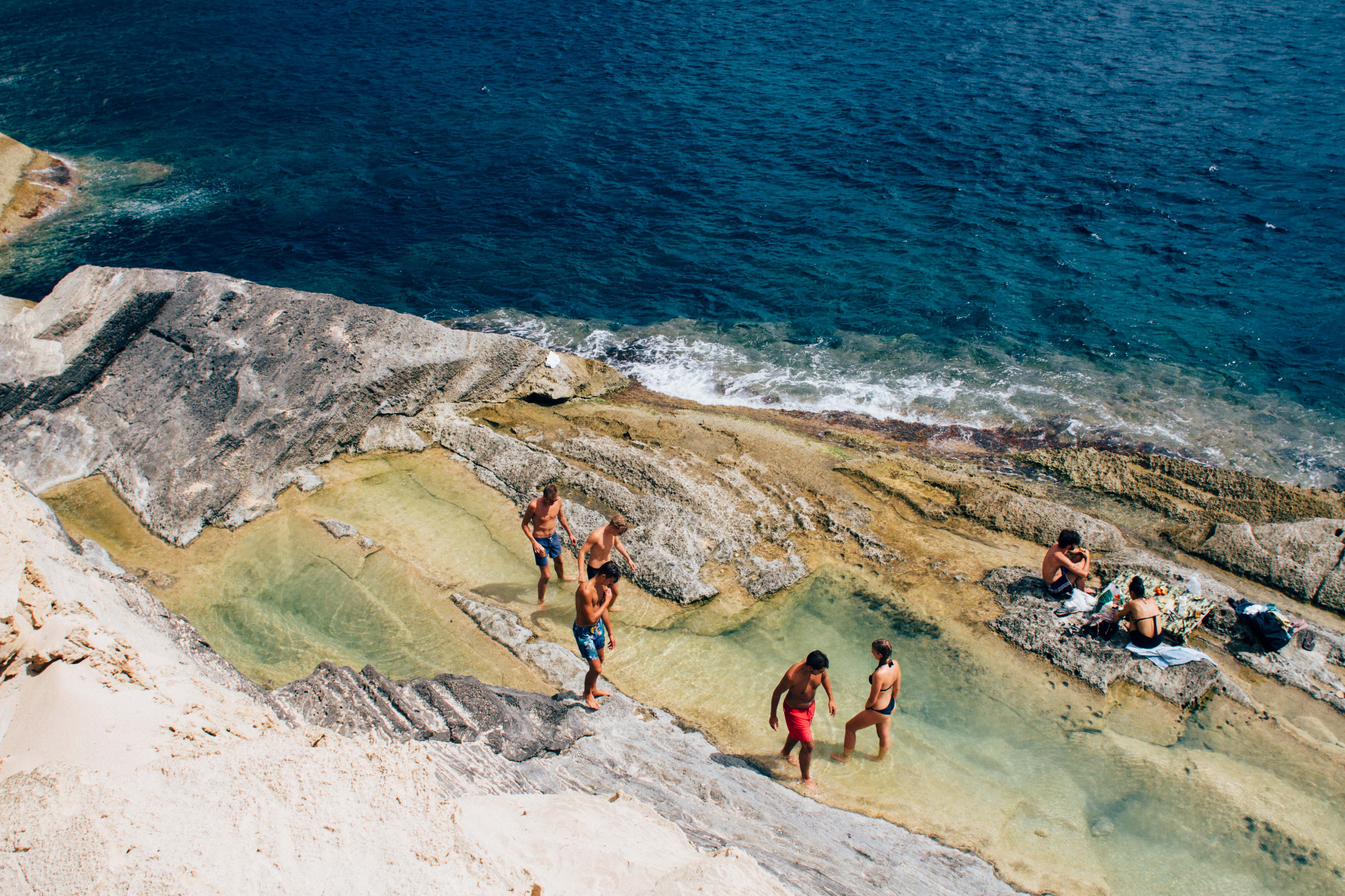 vacation, holiday, boys, people, beauty in nature, beach, real people, water, sunburned, playing, sun, Ibiza, summer, adult, group of people, sea, high angle shot, HD Wallpaper