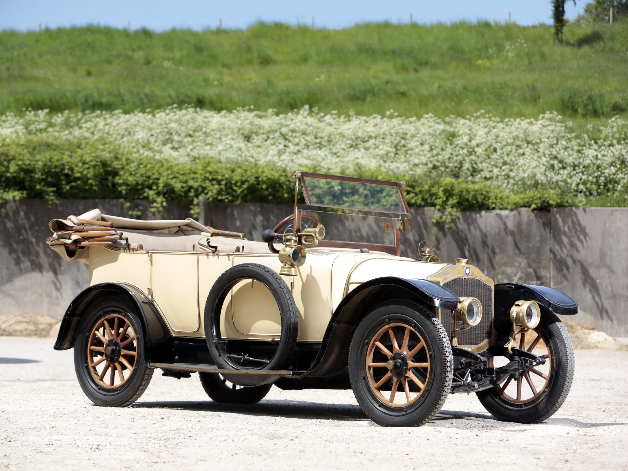 bouton, touring, 1080P, type dx, retro, 1913, dion, dion bouton, HD Wallpaper