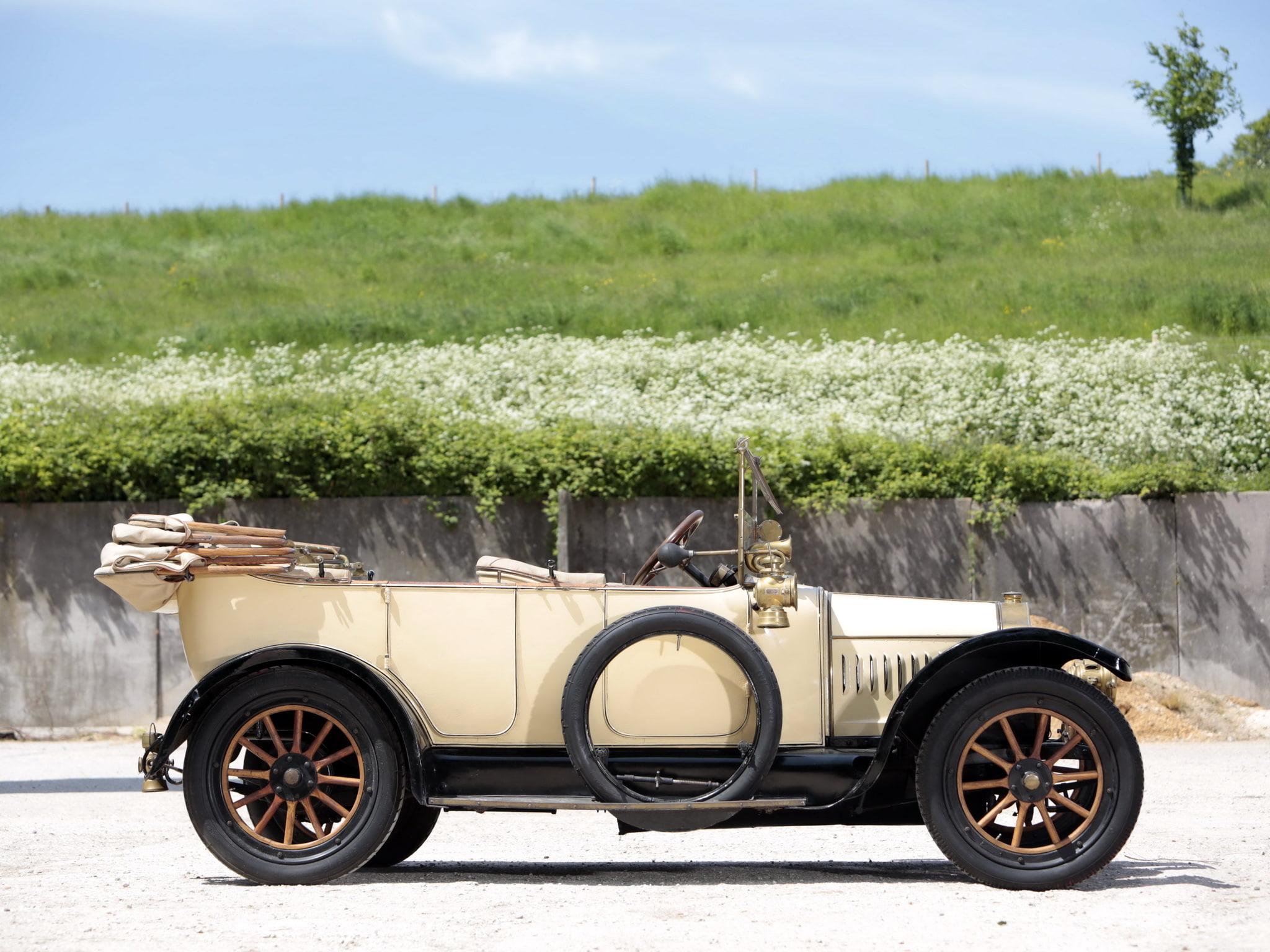 dion bouton, 1080P, type dx, 1913, touring, retro, HD Wallpaper