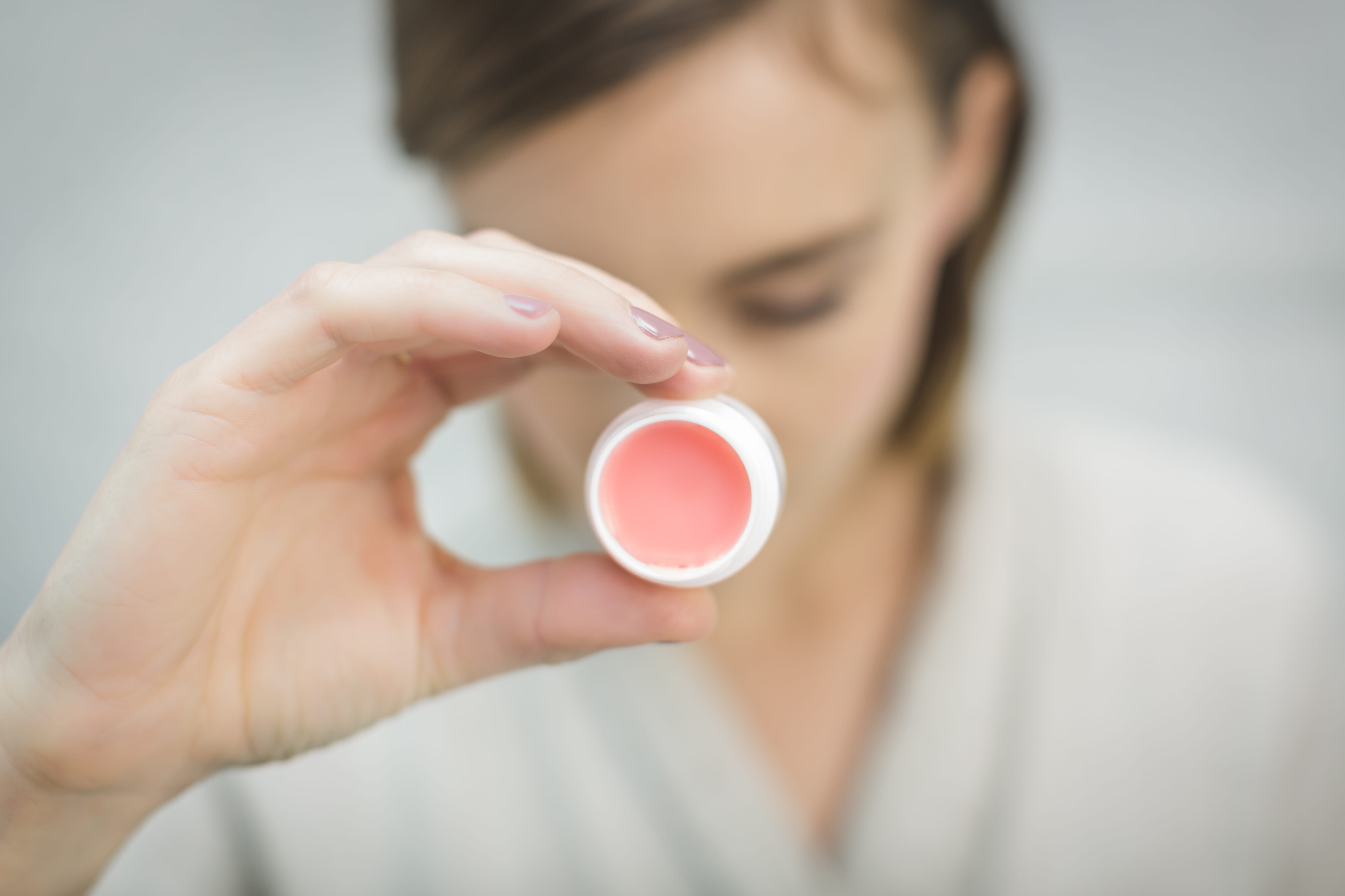 beautiful, holding, blur, woman, drinking, close-up, 5K, human hand, portrait, mug, white, lipbalm, food and drink, pink, mid adult, cup, drink, one person, HD Wallpaper