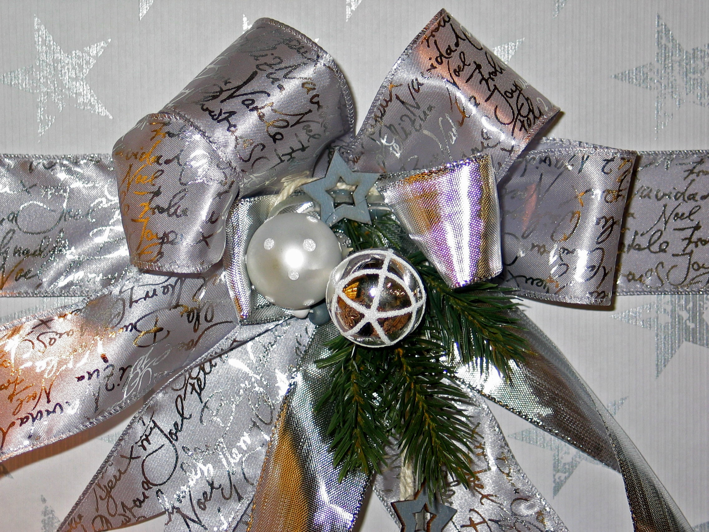 gift, map, invitations, indoors, gift tape, self made, made, advent, tinkered, silver colored, celebration, christmas ornament, christmas, christmas decoration, HD Wallpaper