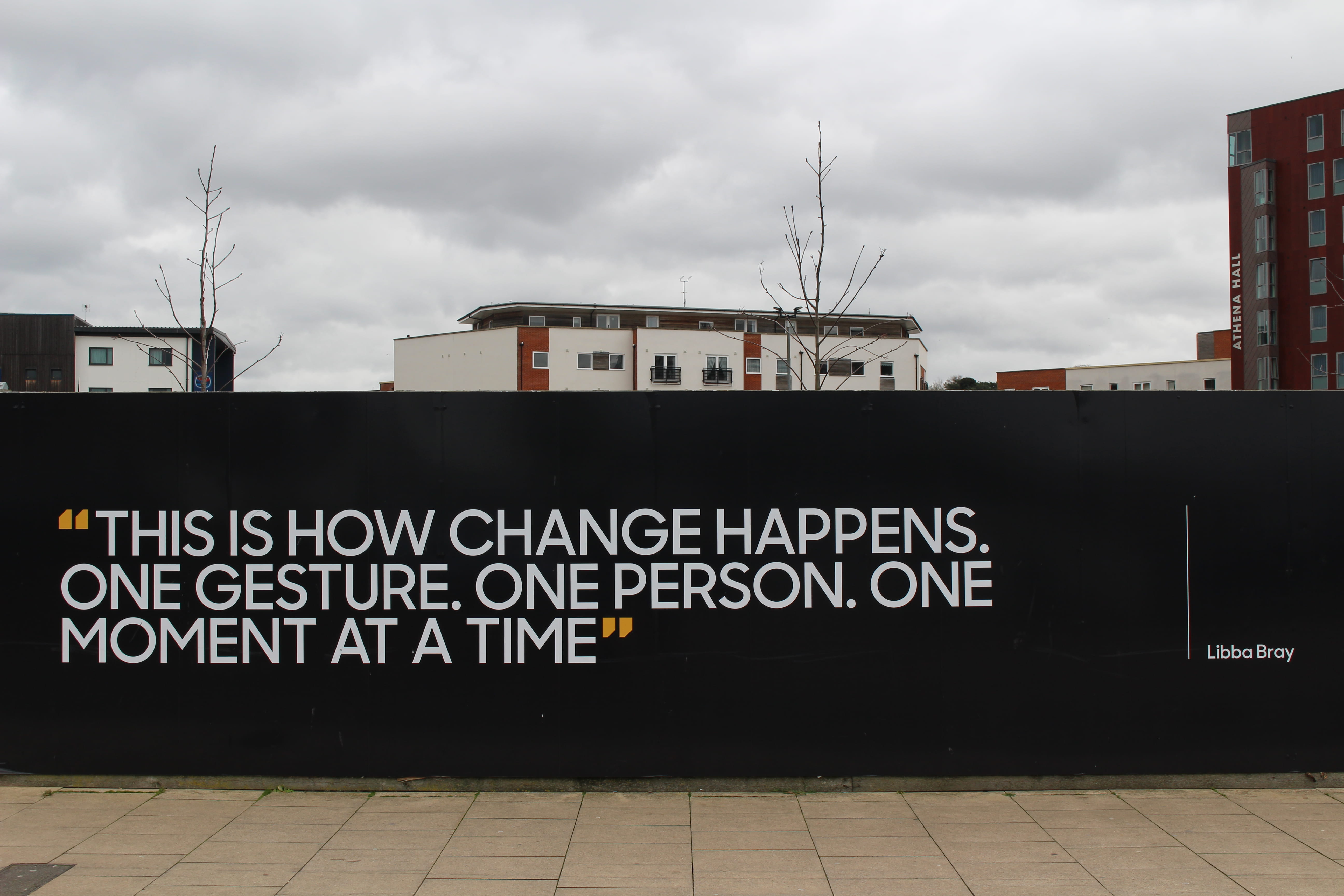 typography, communication, quotes, built structure, building exterior, quote, ipswich, freight transportation, banner, public transportation, mode of transportation, HD Wallpaper