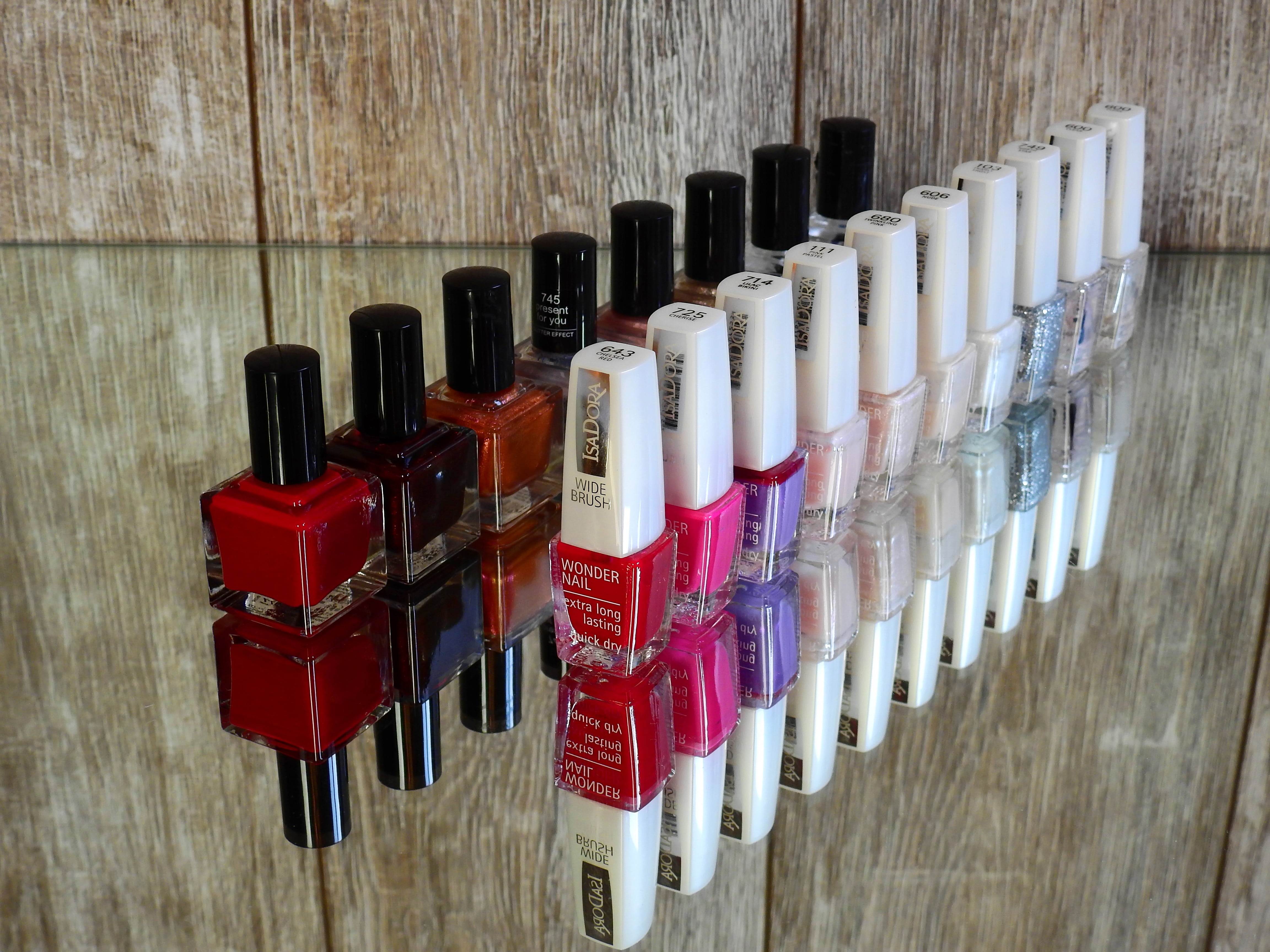 color, large group of objects, nail, choice, in a row, nail varnish, equipment, manicure, close-up, nail polish, paint, order, variation, wood - material, HD Wallpaper