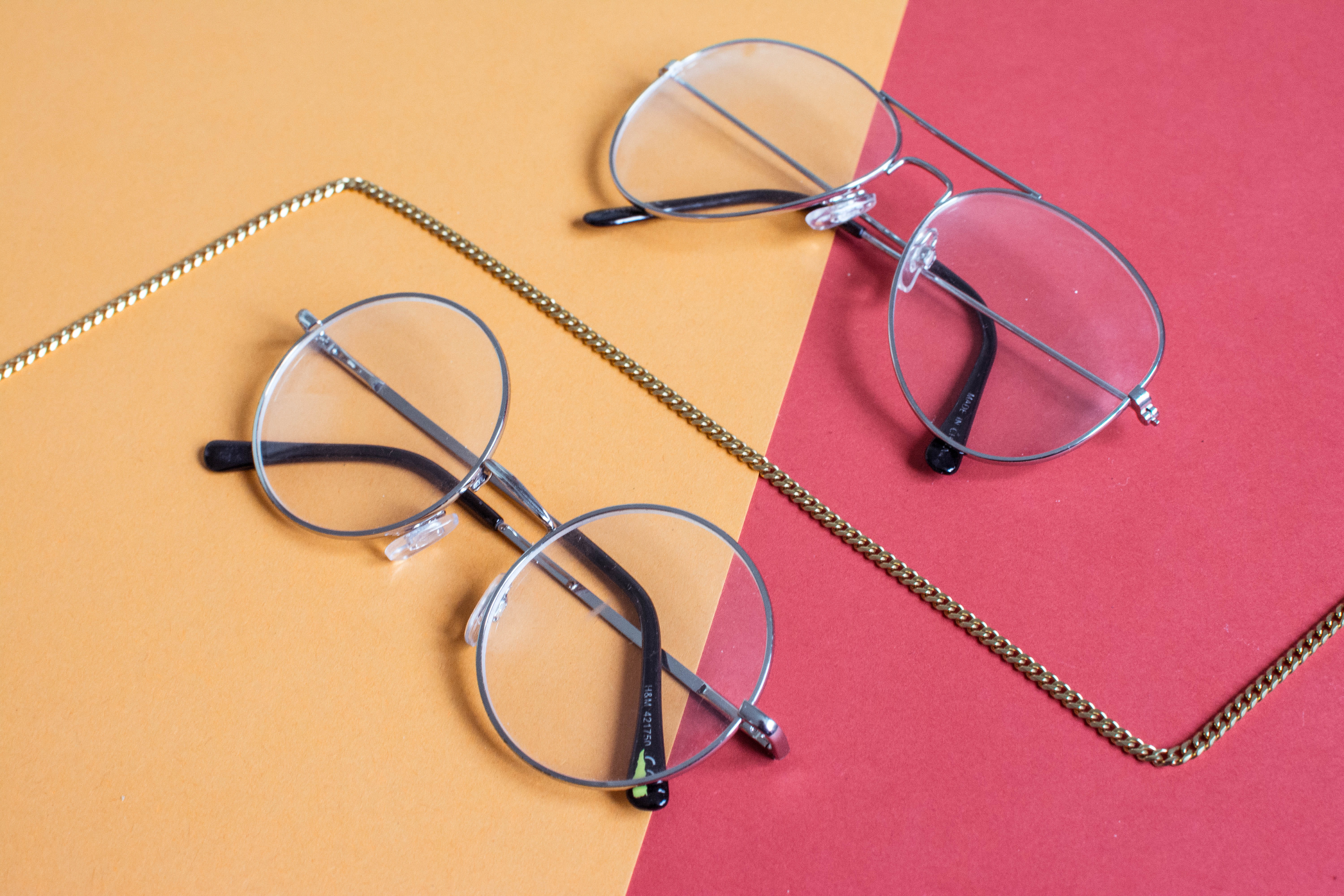 pink color, colored background, art, gray, horizontal, personal accessory, eyewear, vintage, table, classic, high angle view, frame, aviator, technology, HD Wallpaper