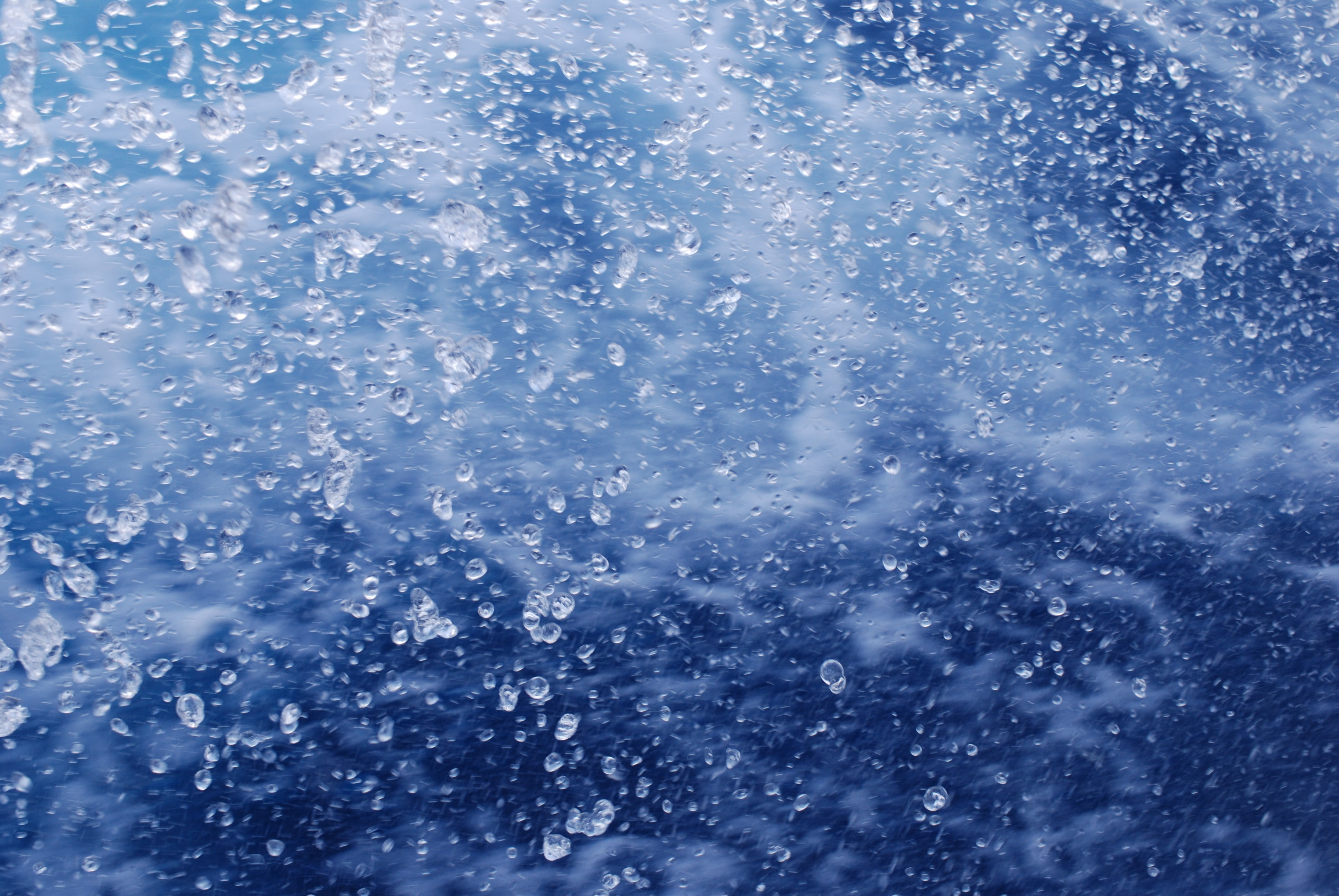 extreme weather, no people, nature, full frame, blue, abstract, meteorology, blizzard, snowflake, outdoors, beauty in nature, ice, winter, cold temperature, HD Wallpaper