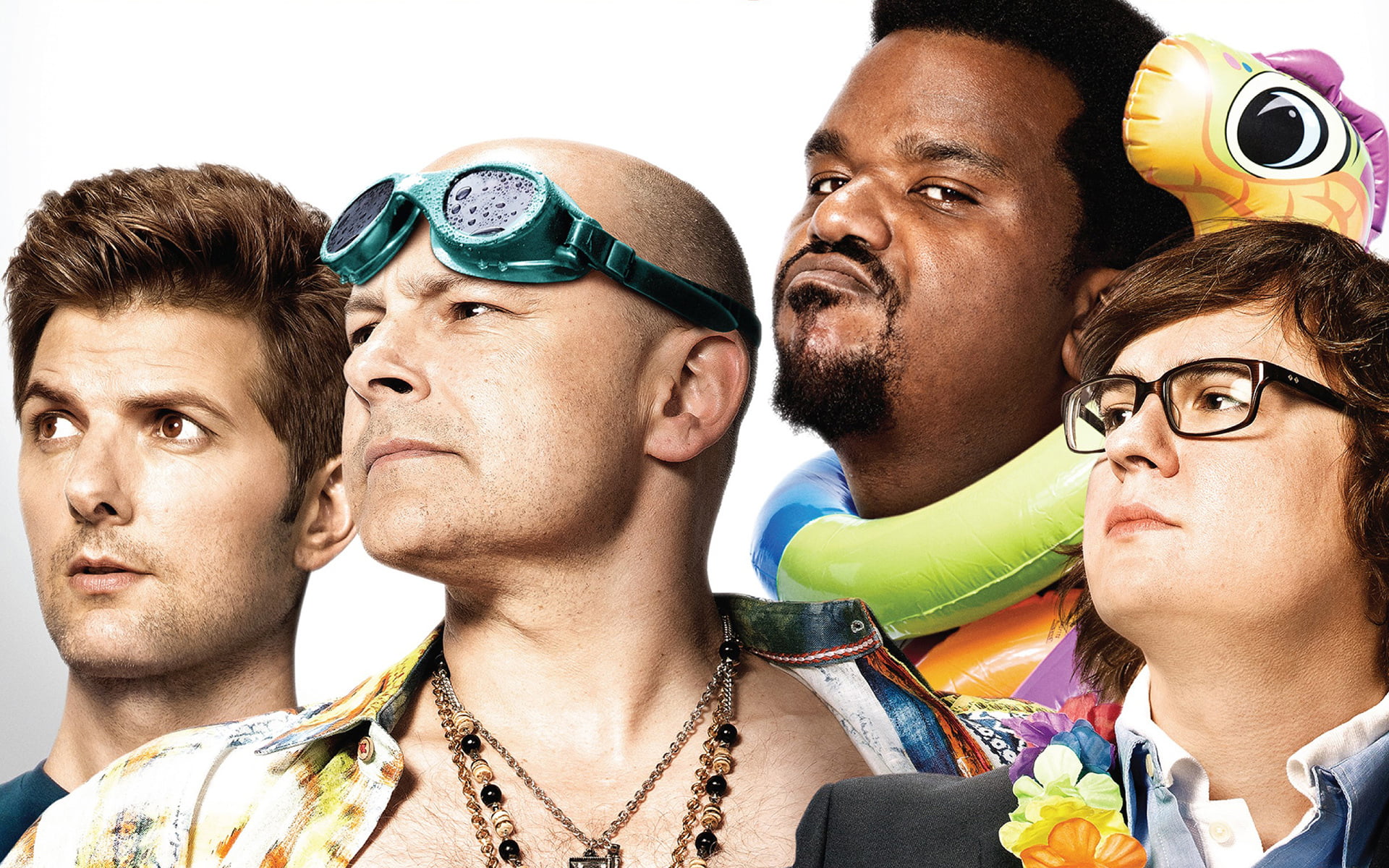 portrait, looking, men, young men, togetherness, Hot Tub Time Machine 2, close-up, Clark Duke, young adult, headshot, lifestyles, people, The time machine in the Jacuzzi 2, HD Wallpaper