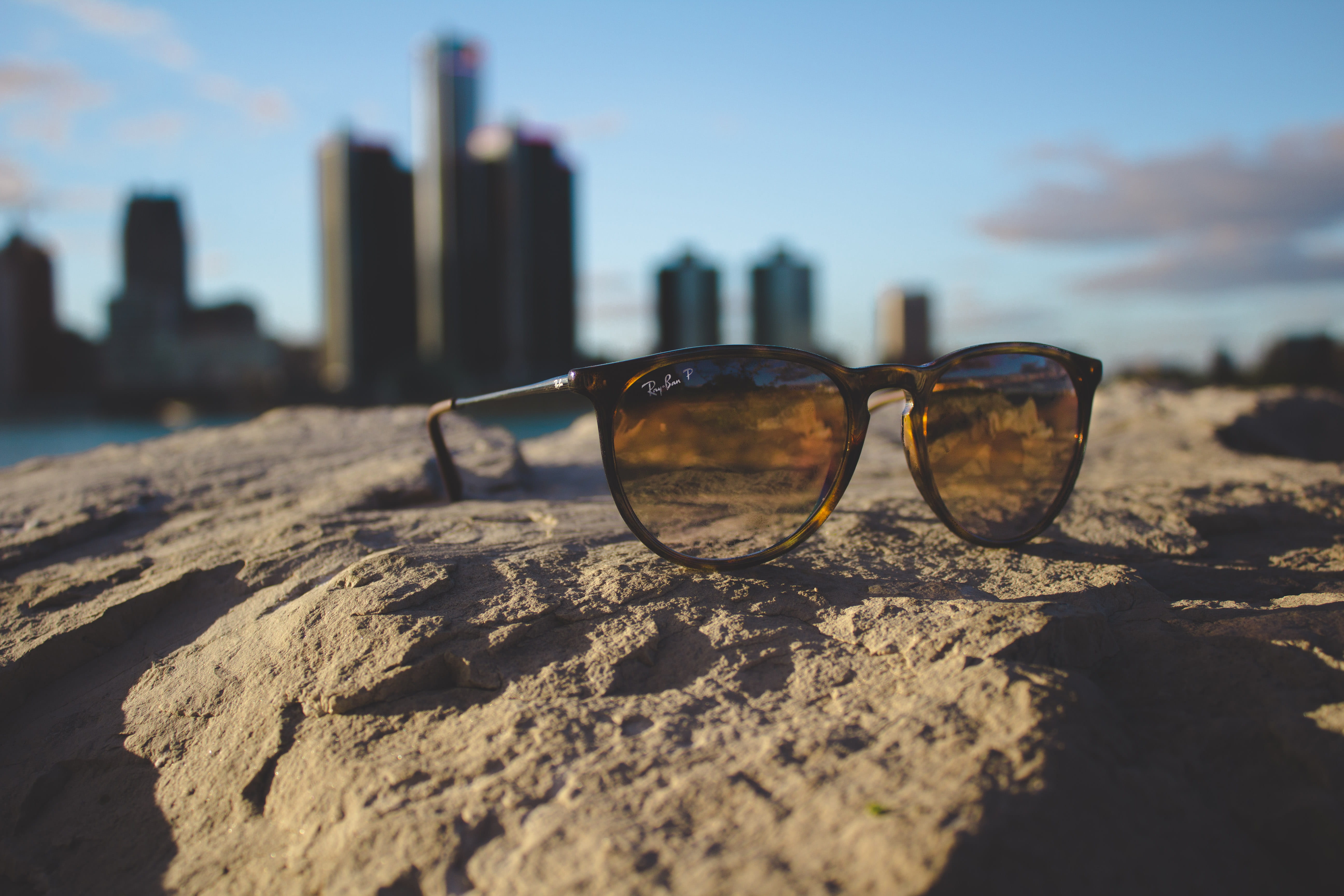 shadow, eyewear, water, framed, sunlight, security, sand, land, day, ban, built structure, no people, building exterior, personal accessory, focus on foreground, HD Wallpaper