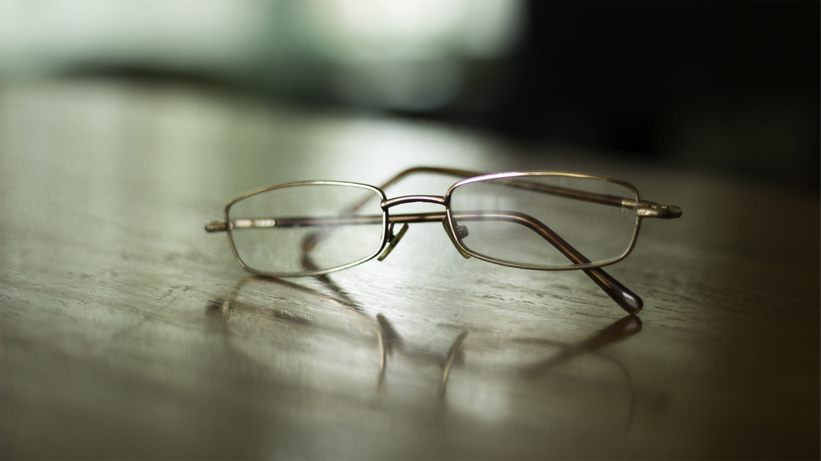 gray, top, personal accessory, glass, simplicity, eyewear, close-up, surface, glasses, no people, water, still life, table, framed, day, wood, single object, HD Wallpaper