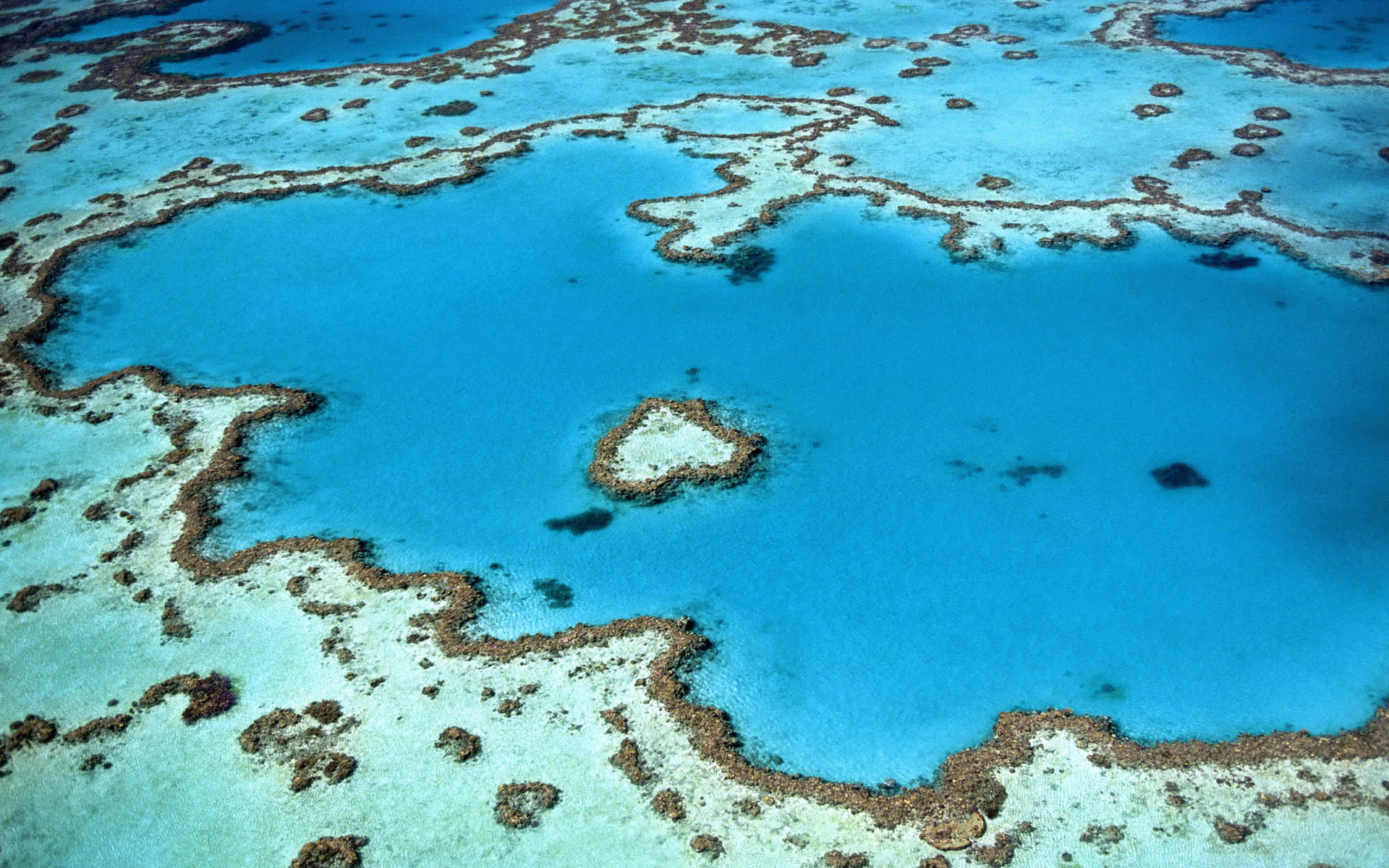 beach, outdoors, aerial, blue, photography, sea life, rusty, sea, no People, water, tranquility, coral reef, textured, photo, cracked, island, nature, weathered, HD Wallpaper